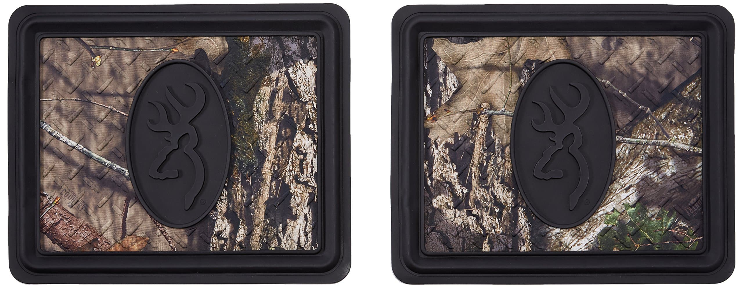 Browning Rear Floor Mats, Mossy Oak Country Camo, Pack of 2