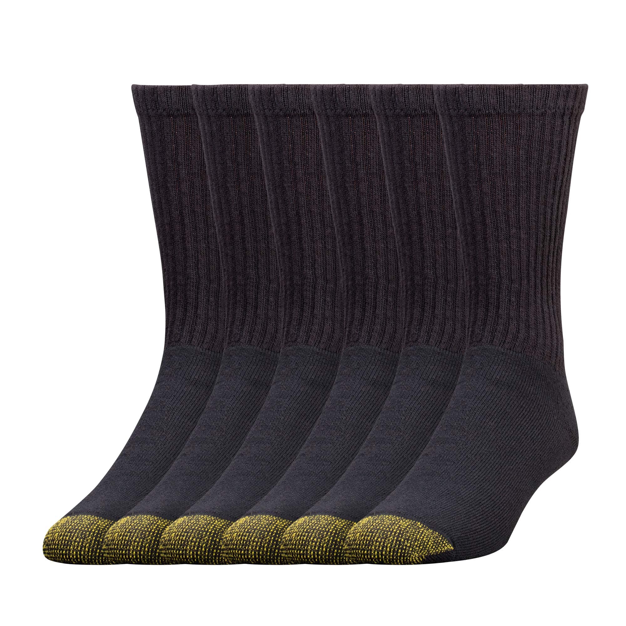 Gold Toe Mens Crew Socks (Pack of 6),