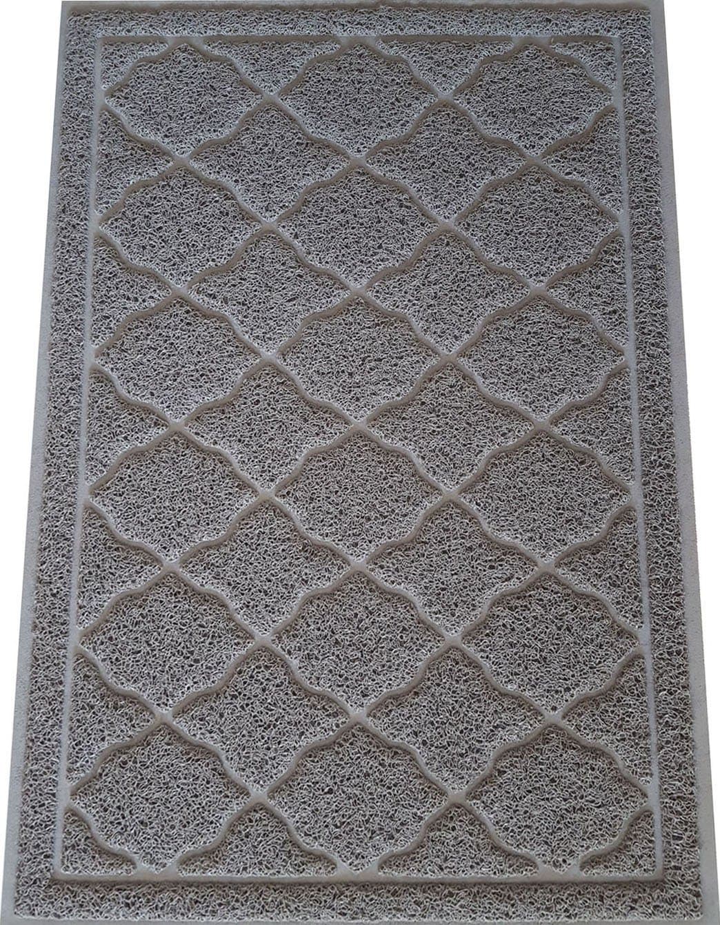 Non-Toxic Cat Litter Mat, Extra Large (35x23-Inch), Light Gray