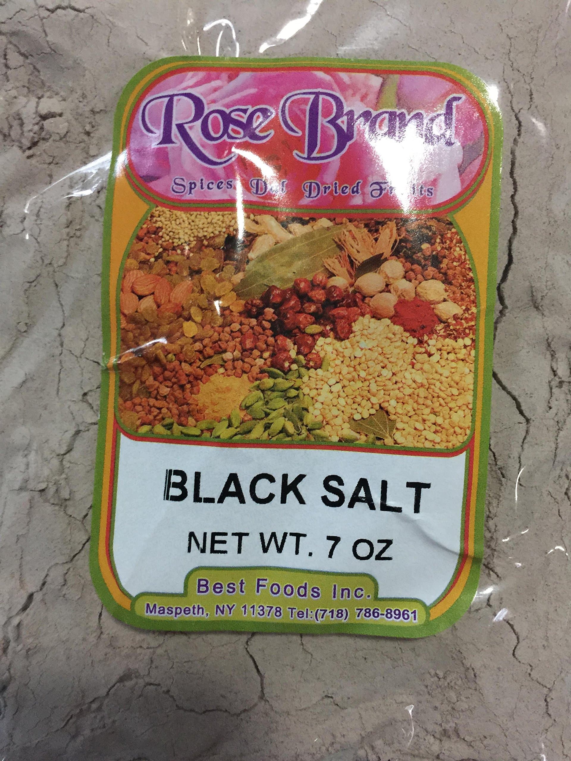 Himalayan Black Salt, Kala Namak 200 GMS or 7oz or 0.44 Lbs (0.04 Per Gram) Natural Product Which Is Better Than Organic