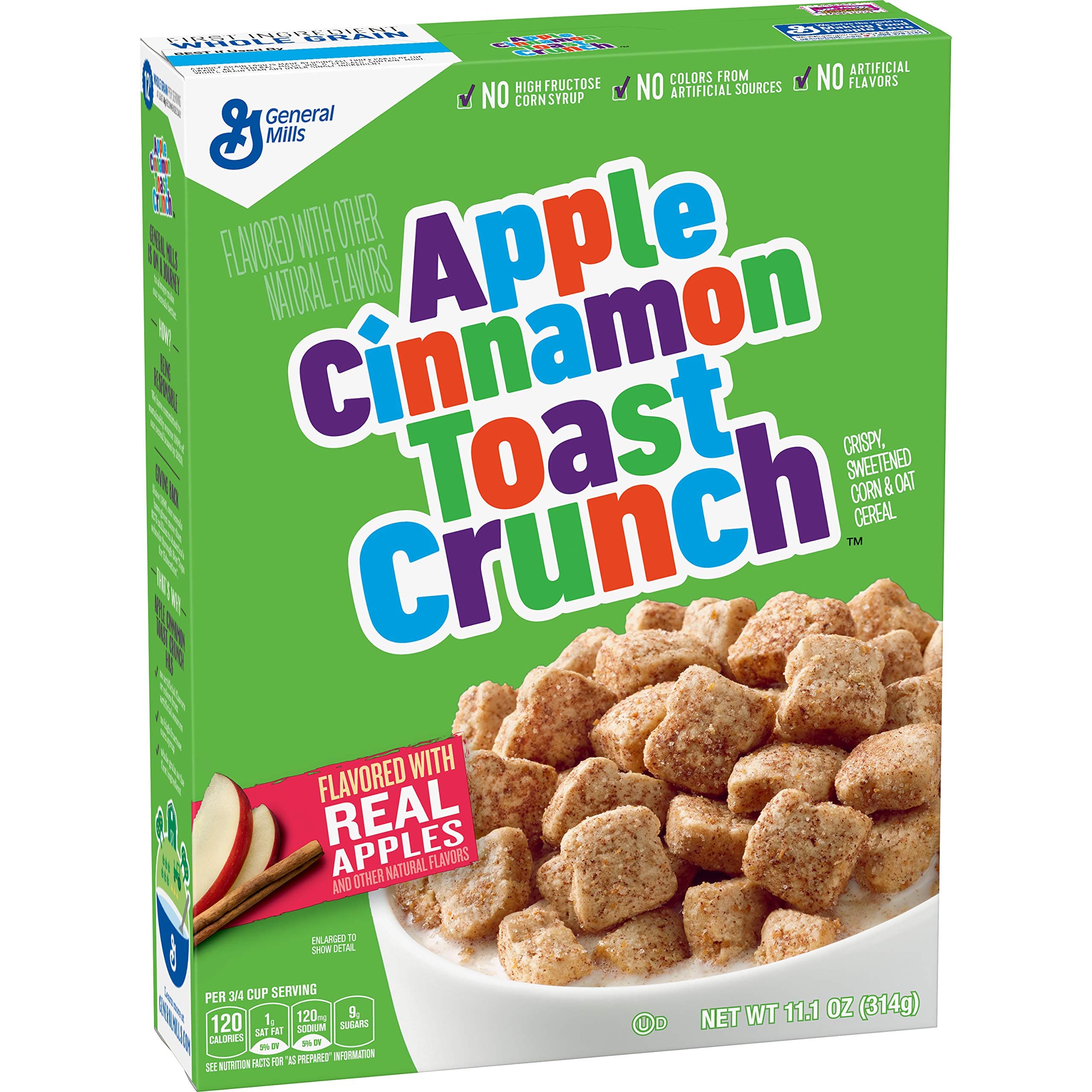 Apple Cinnamon Toast Crunch Cereal, 11.1 oz