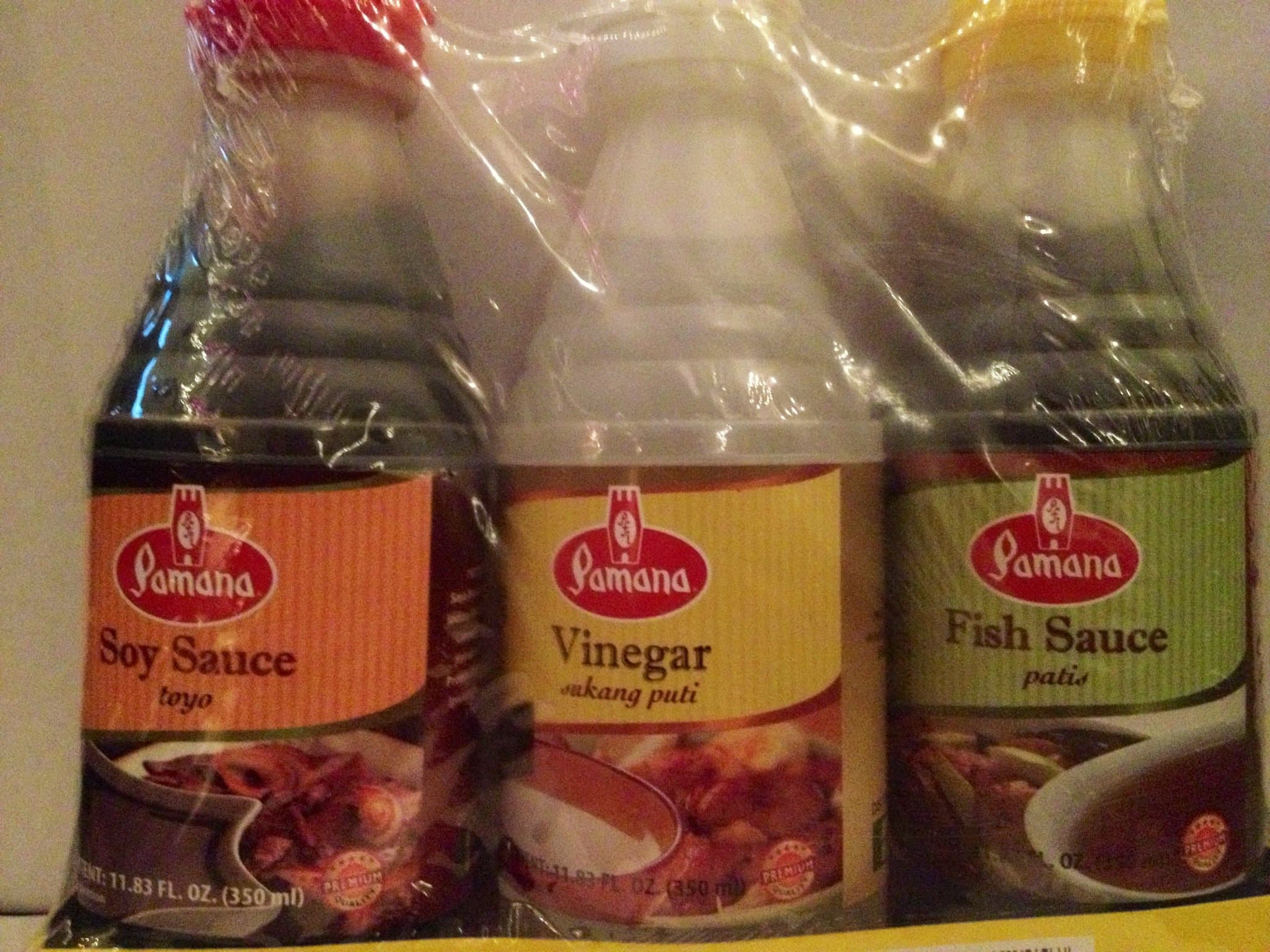 Pamana Filipino 3-Pack (Soy Sauce/Vinegar/Fish Sauce)