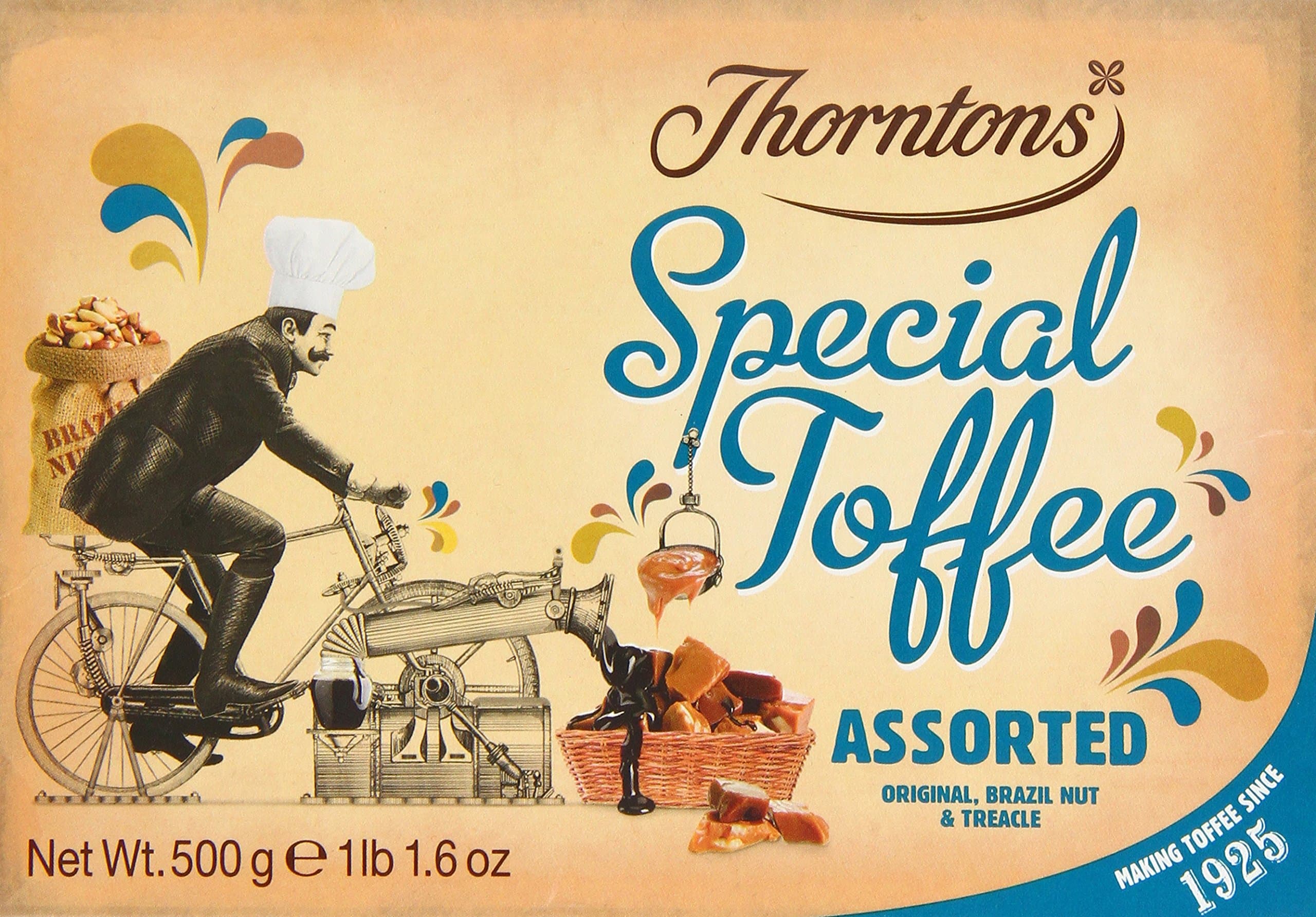 Thorntons Assorted Toffee Box, 500 g (Pack of 2)