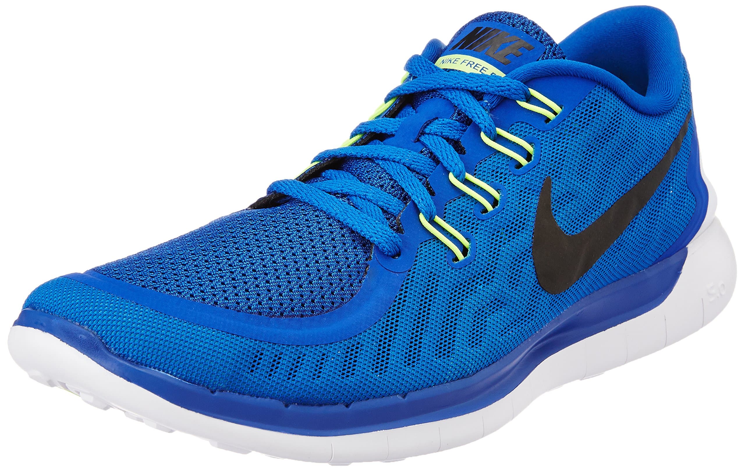 Nike Men's Free 5.0 Game Royal/Black/N Turq/Lt RTR Running Shoe 8.5 Men US