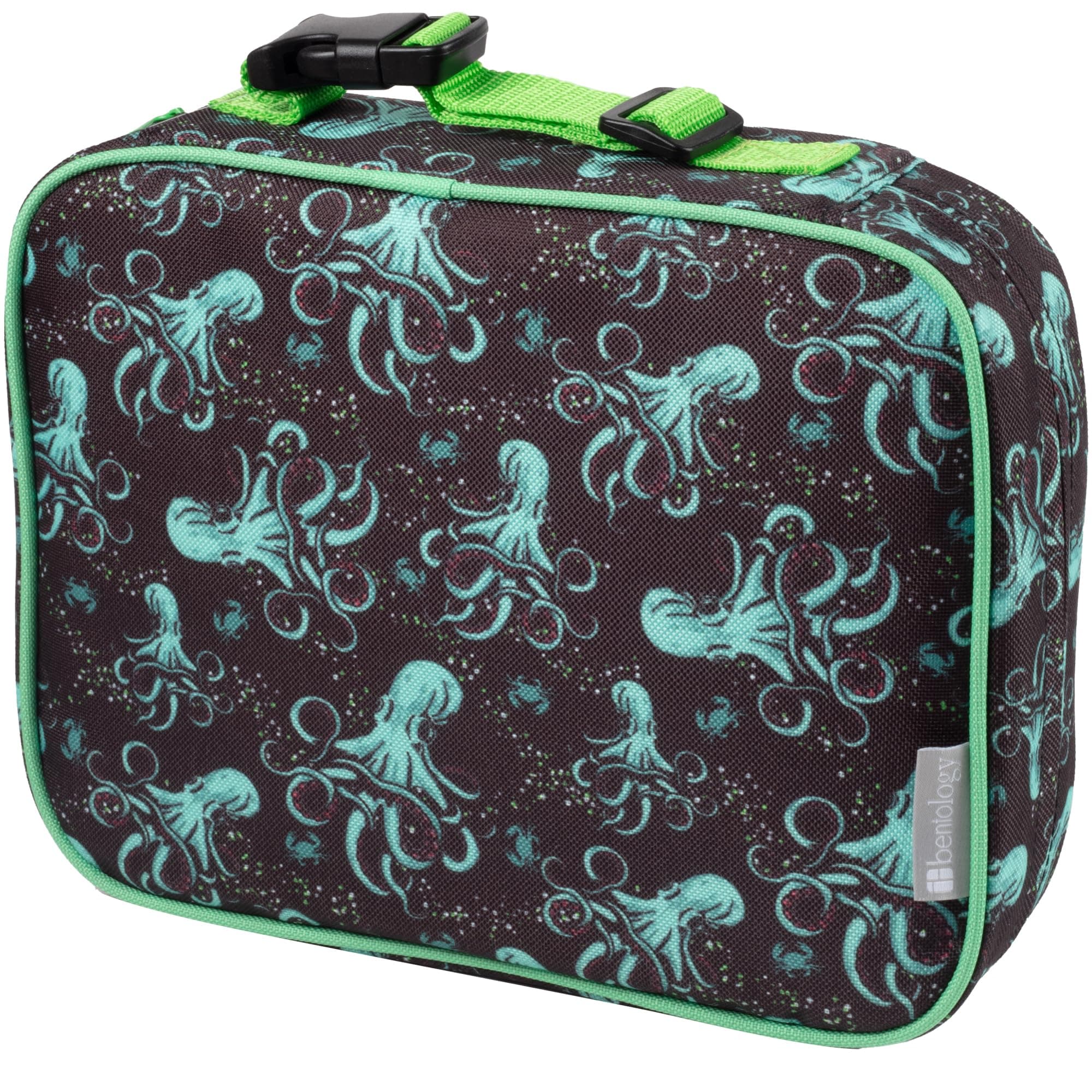 Insulated Lunch Bag for Kids & Adults- Reusable Thermal Sleeve w Clip on Handle- Easy to Clean Water-Resistant Lunchbox Tote- Mini Cooler Bag for Work School, Picnic, Daycare- Back to School