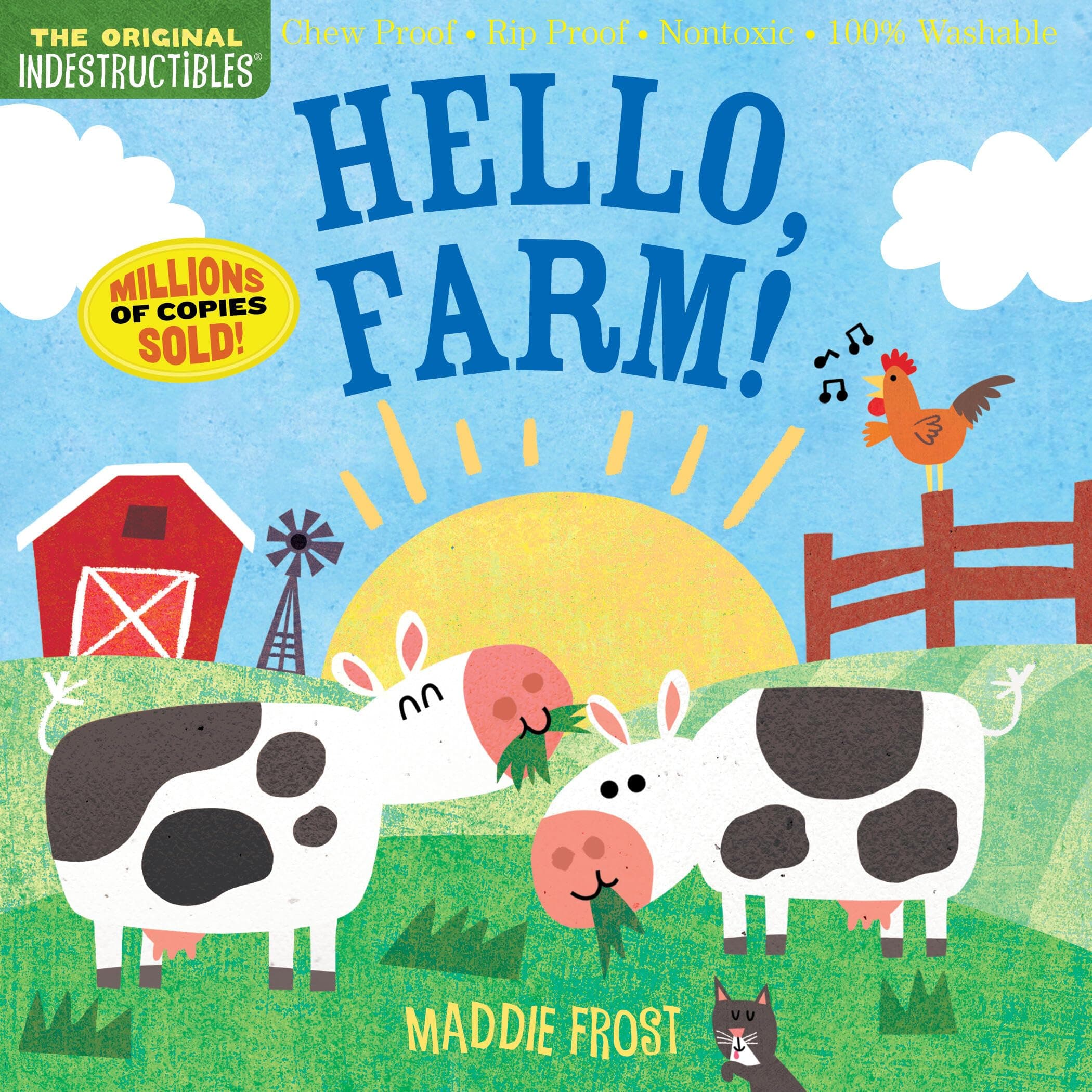 Indestructibles: Hello, Farm! Paperback – Picture Book, 18 September 2018