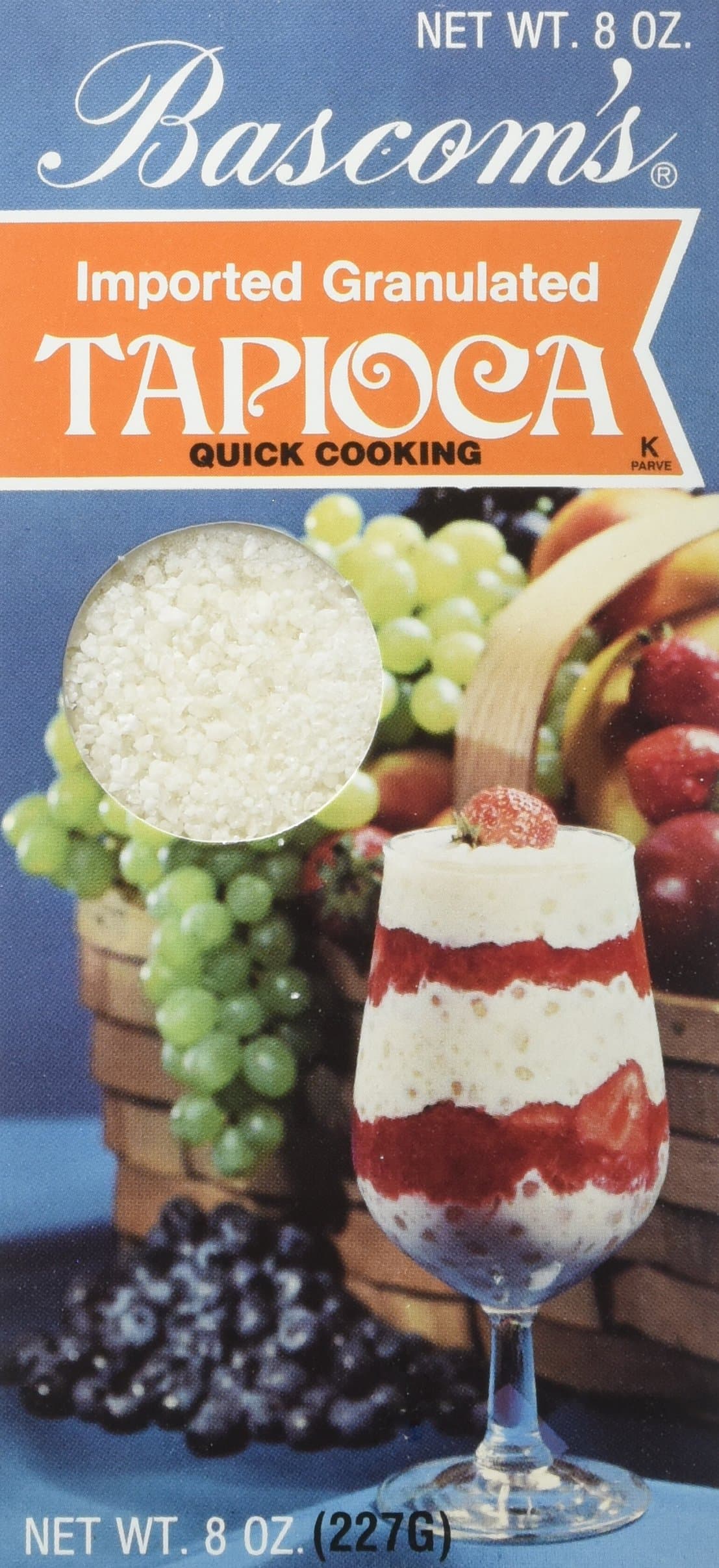 Heartline Foods Granulated Tapioca, 8 Ounce (Pack of 12)