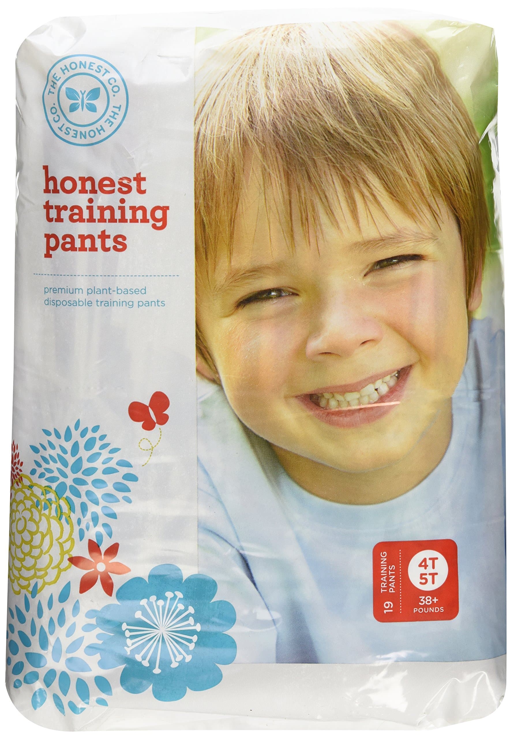 The Honest Company Training Pants (Robots & Trucks Print, Size 4T/5T)