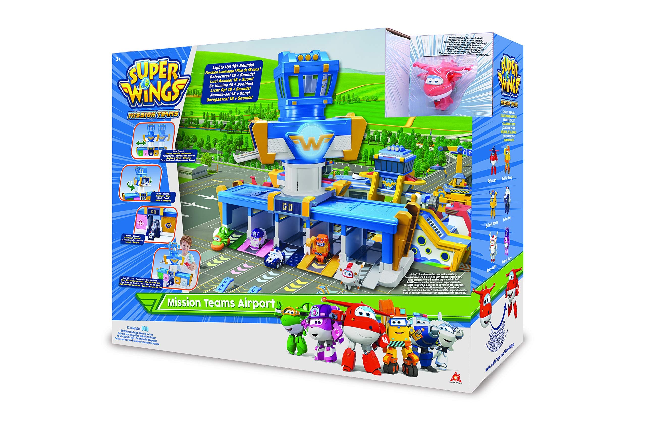 Super Wings EU730830M - Mission Teams Airport