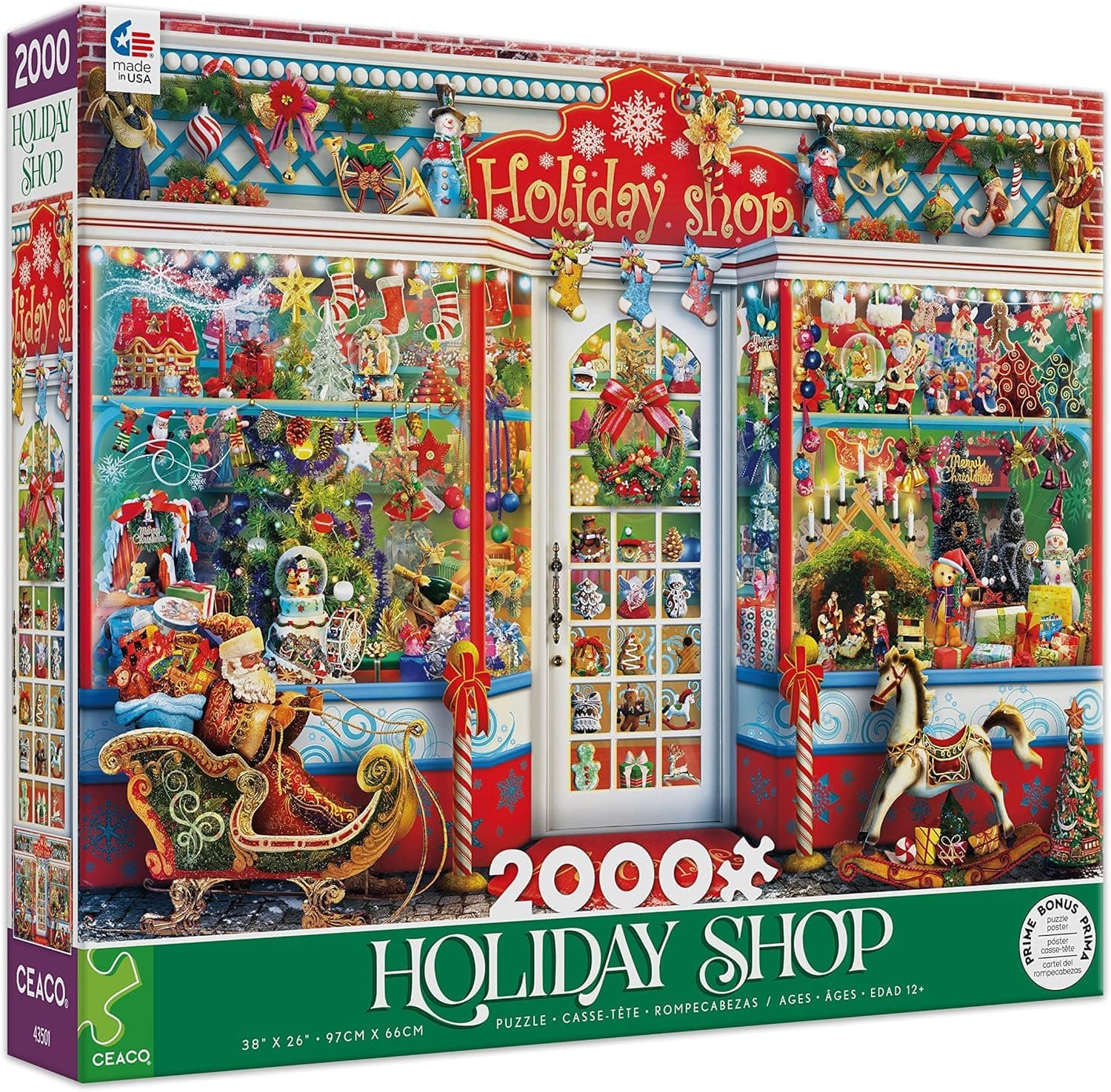 CeacoHoliday - Holiday Shop - 2000 Piece Jigsaw Puzzle
