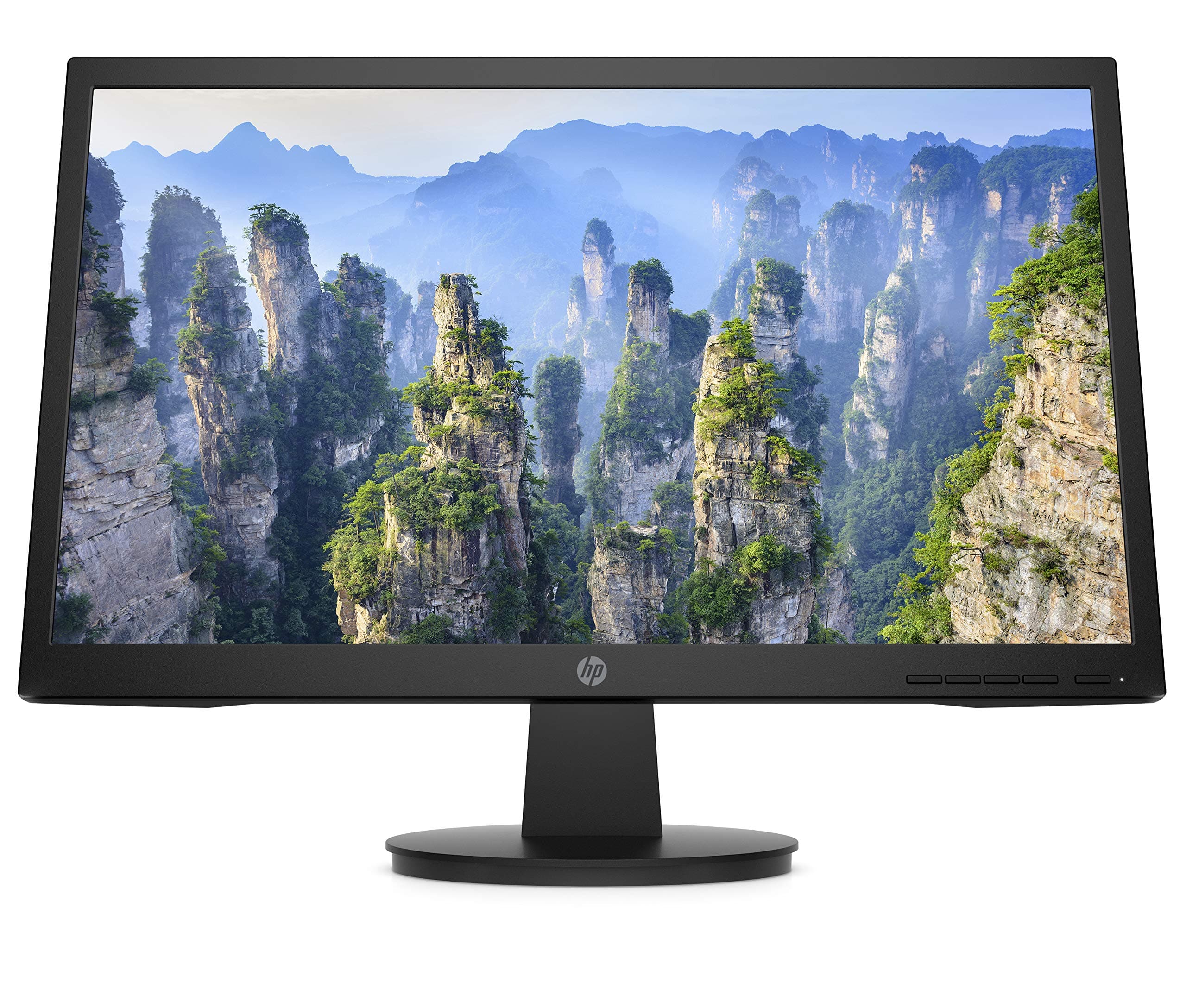 HP v22e Full HD Monitor (1920 x 1080) 21.5 Inch (1 VGA, 1 HDMI) - Black [Amazon Exclusive]