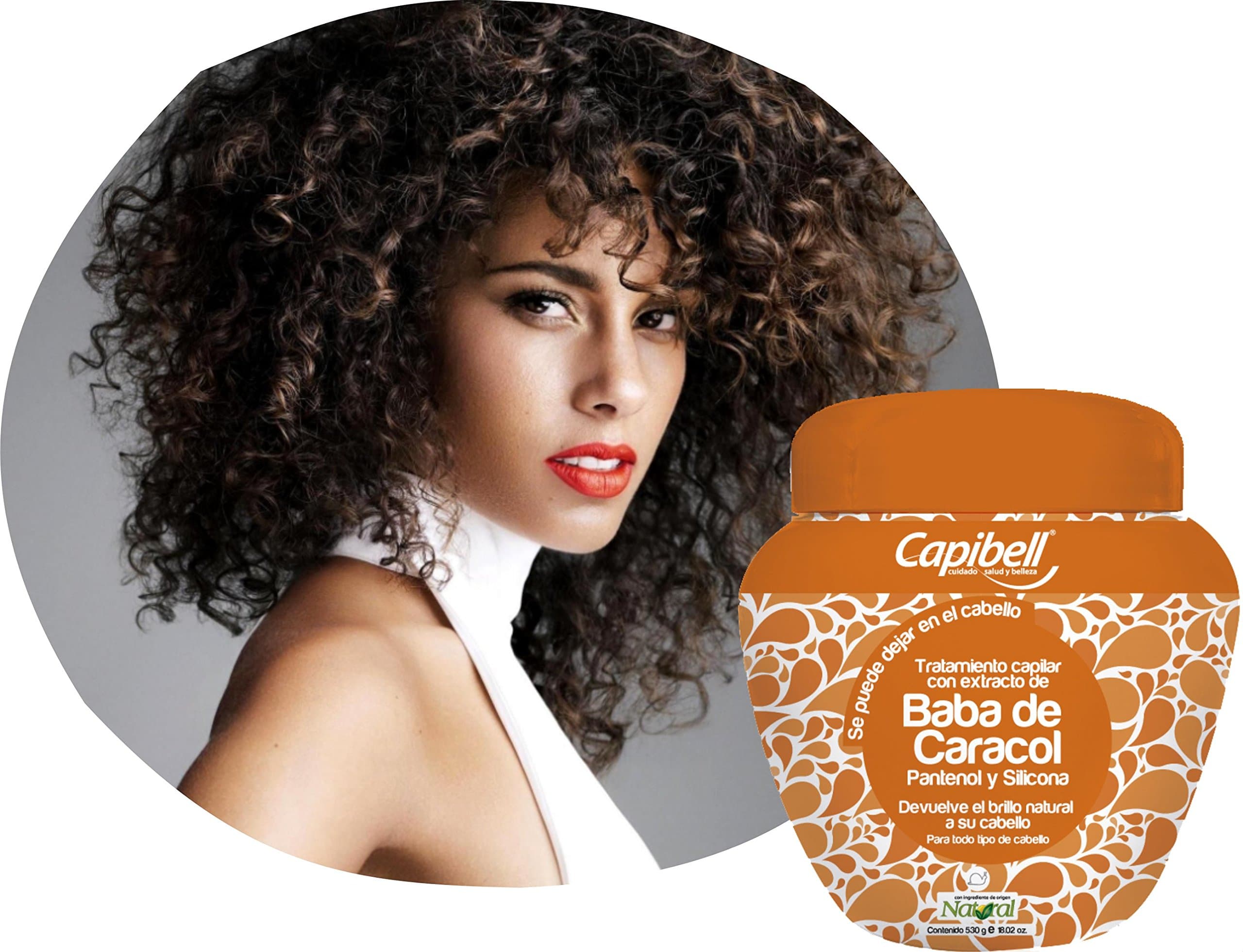 capibell-Baba de caracol tratamiento colombiano/Snail treatment 530gr/18.02oz