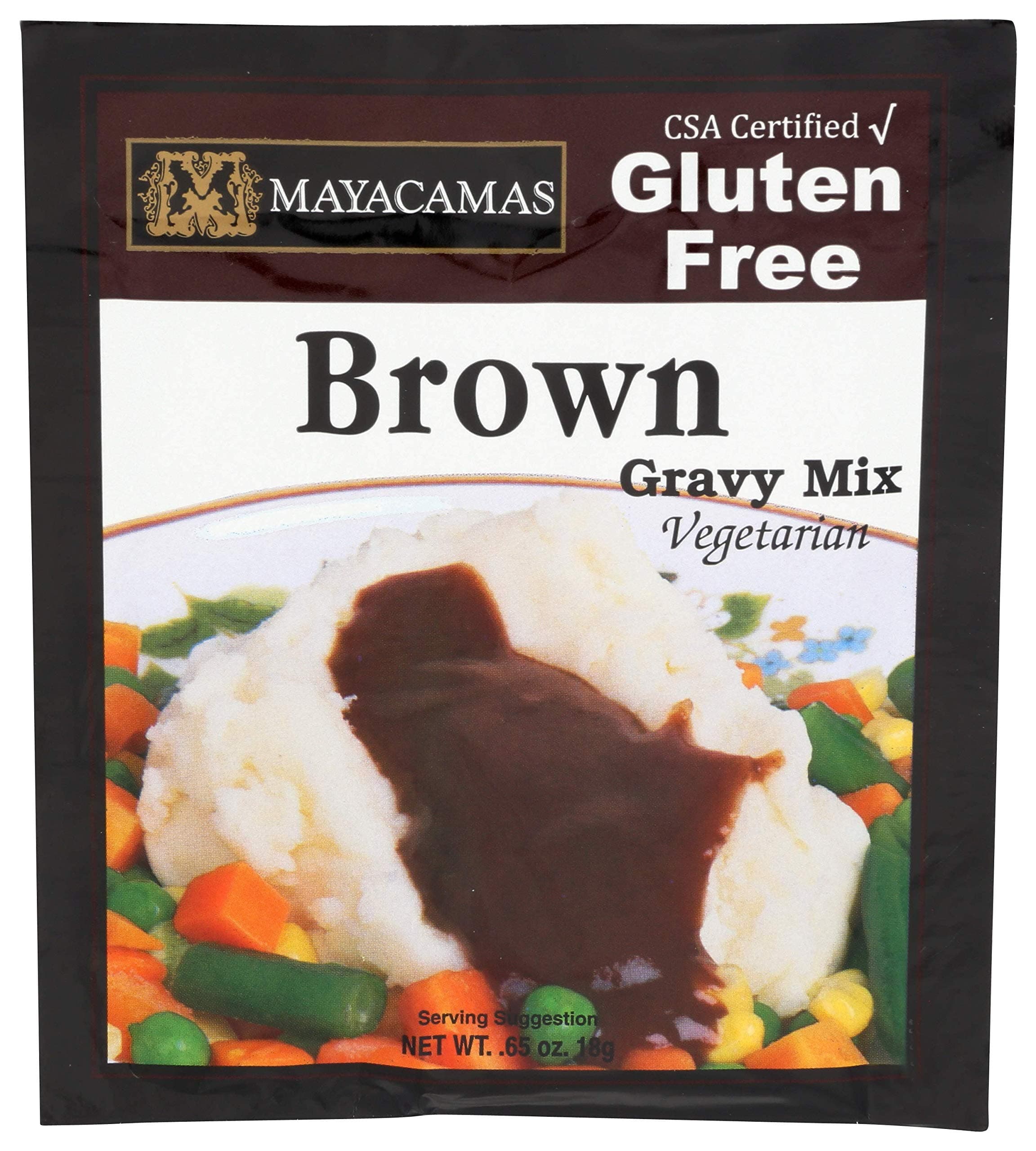 Mayacamas Brown Gravy Mix, 0.65 Ounce (Pack of 12)