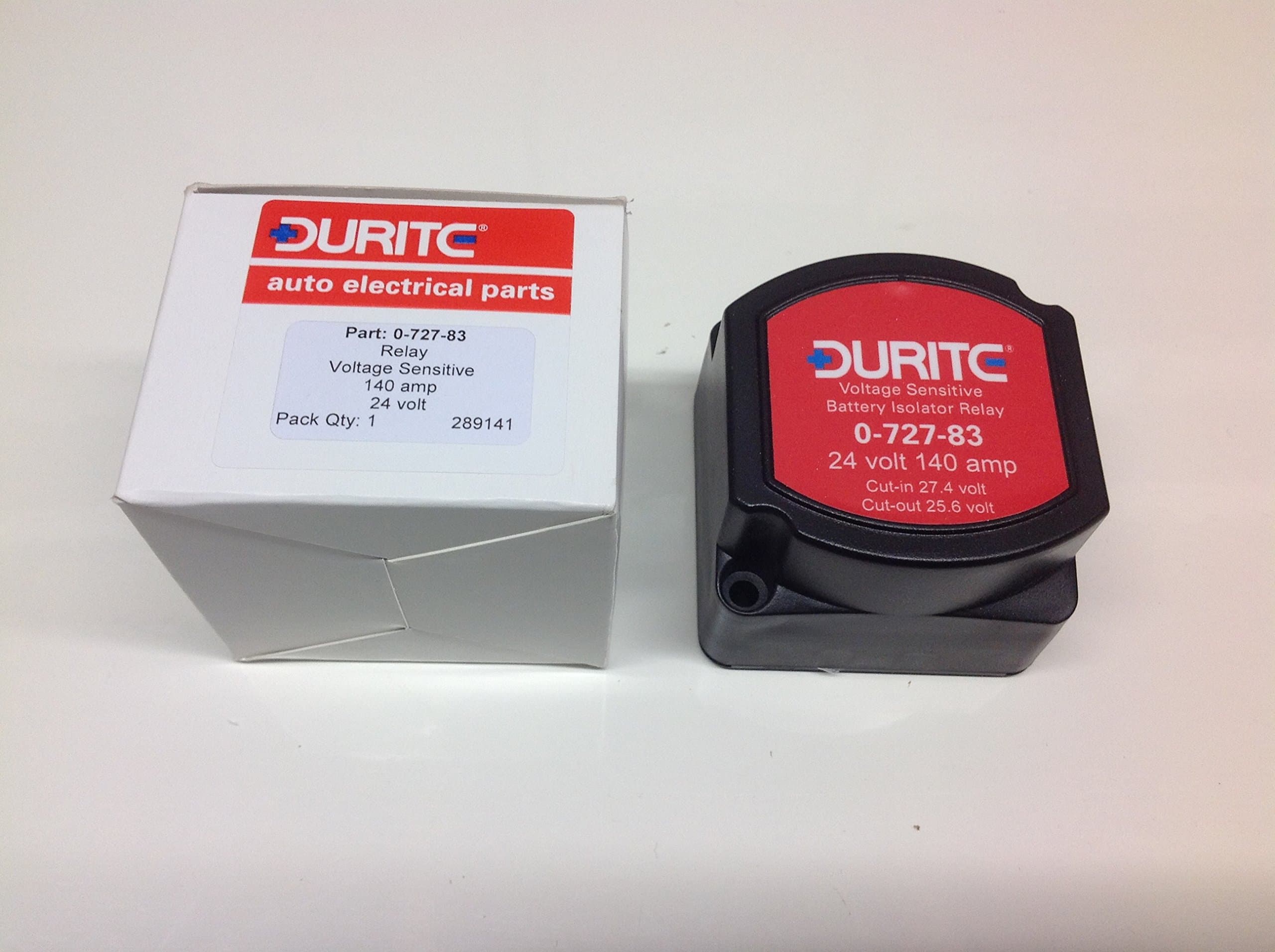 24V 140amp Durite 0-727-83 voltage sensitive/intelligent Split Charge Relay SCR085