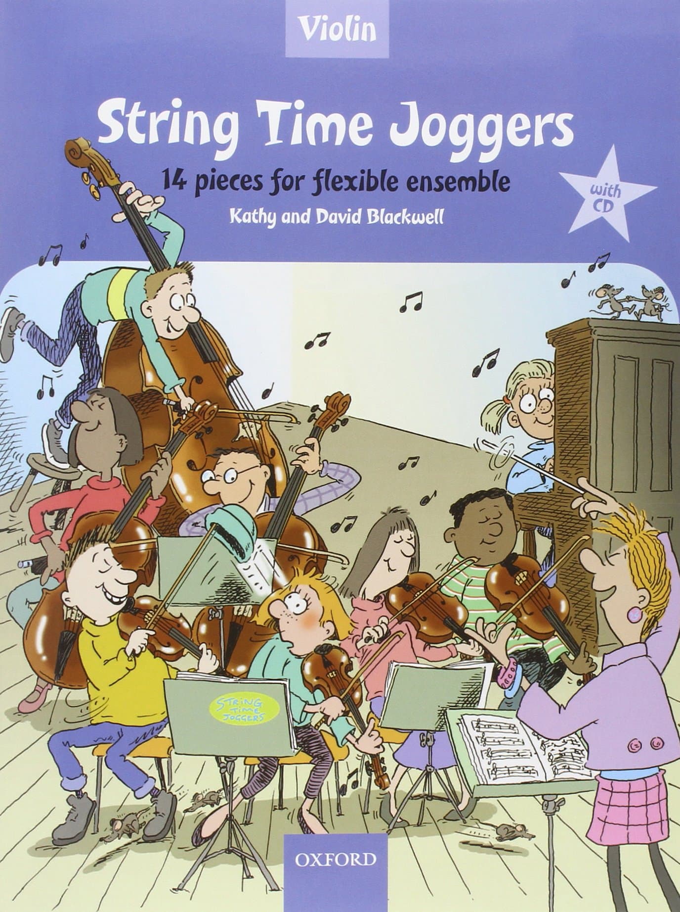 String Time Joggers Violin book + CD 14 pieces for flexible ensemble Sheet music – 6 Sept. 2007