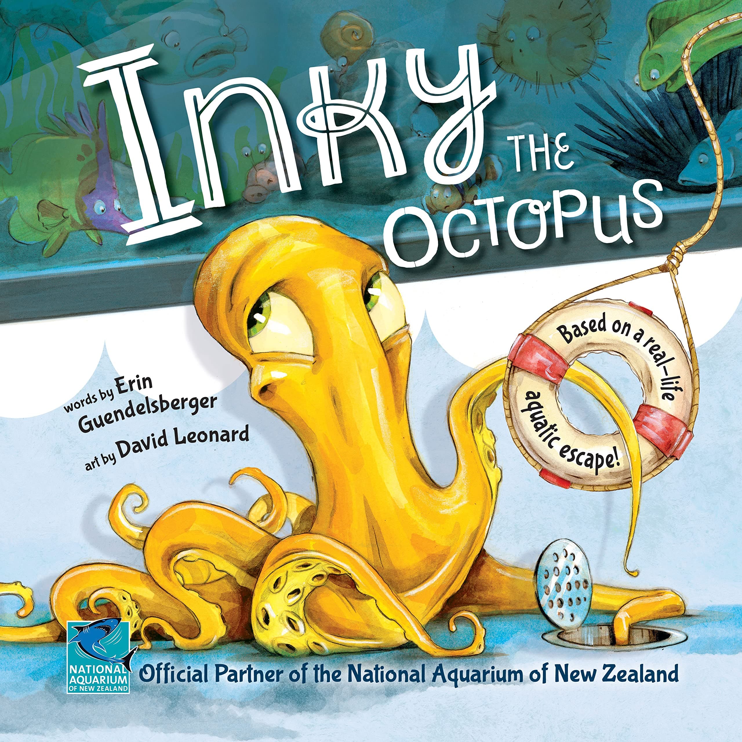 DK Inky the Octopus: Based on a real-life aquatic escape!
