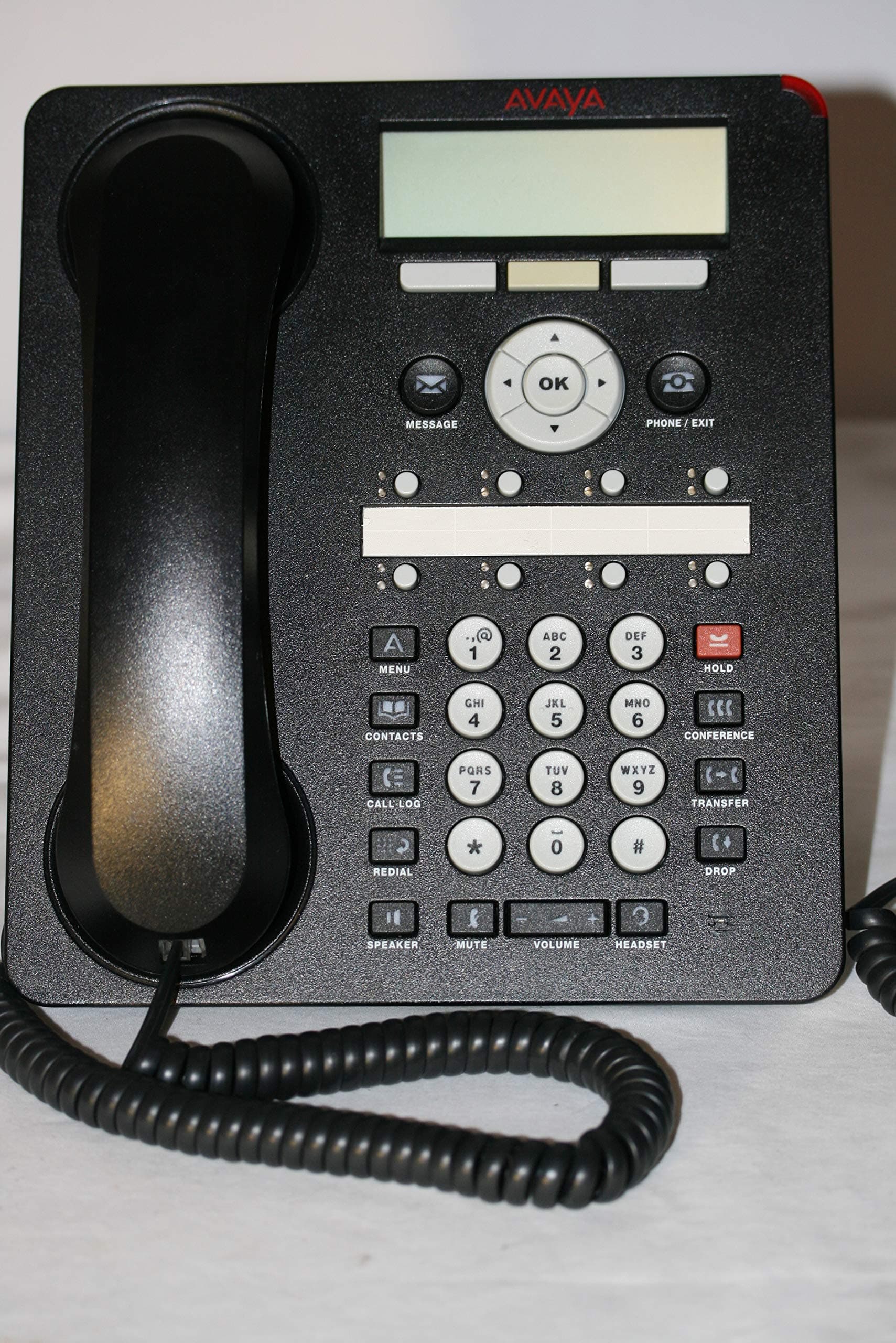 Avaya 1608-I IP Phone 700458532 with New Handset and Cables (Power Supply Not Included) - Renewed