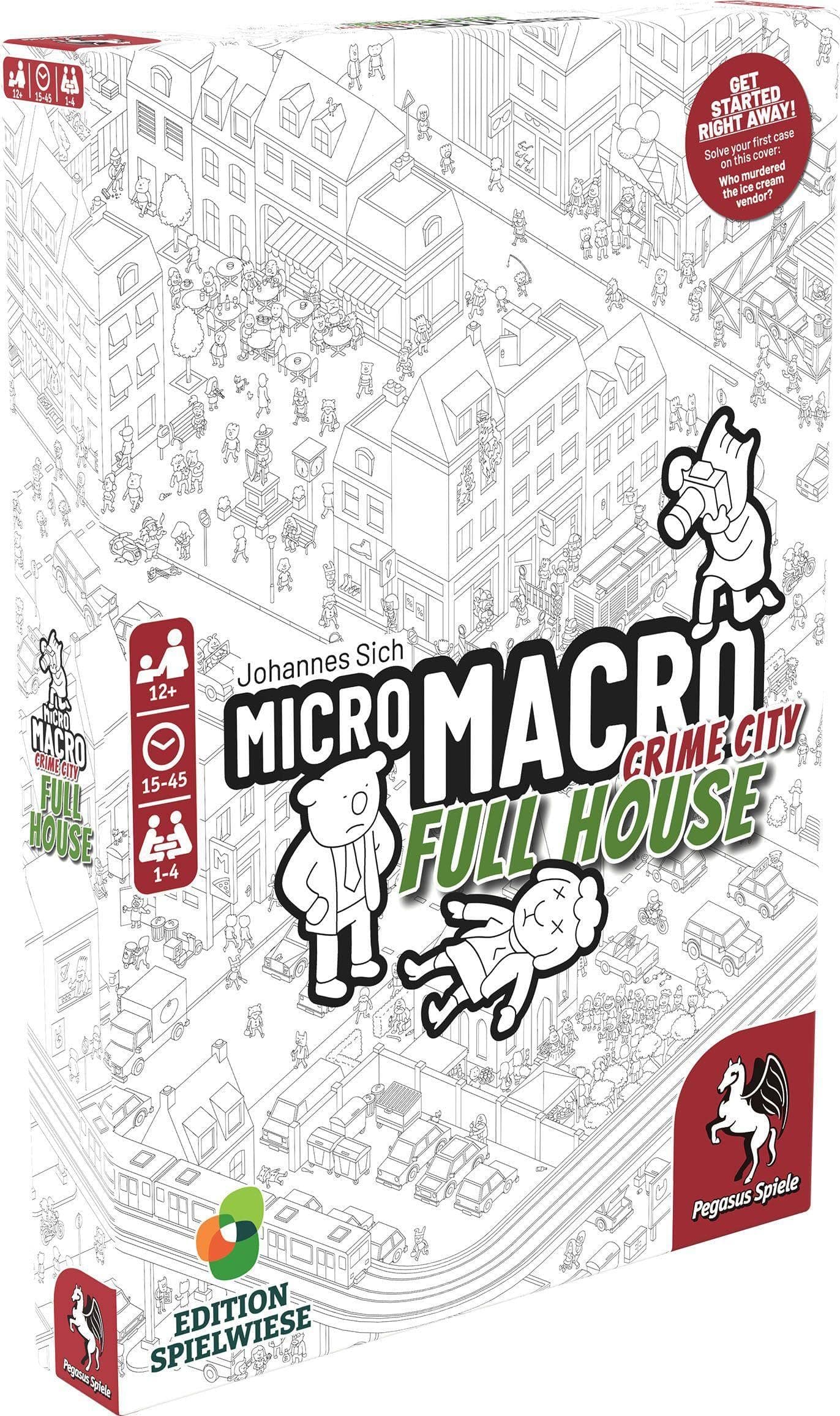 Pegasus Spiele MicroMacro: Crime City 2: Full House
