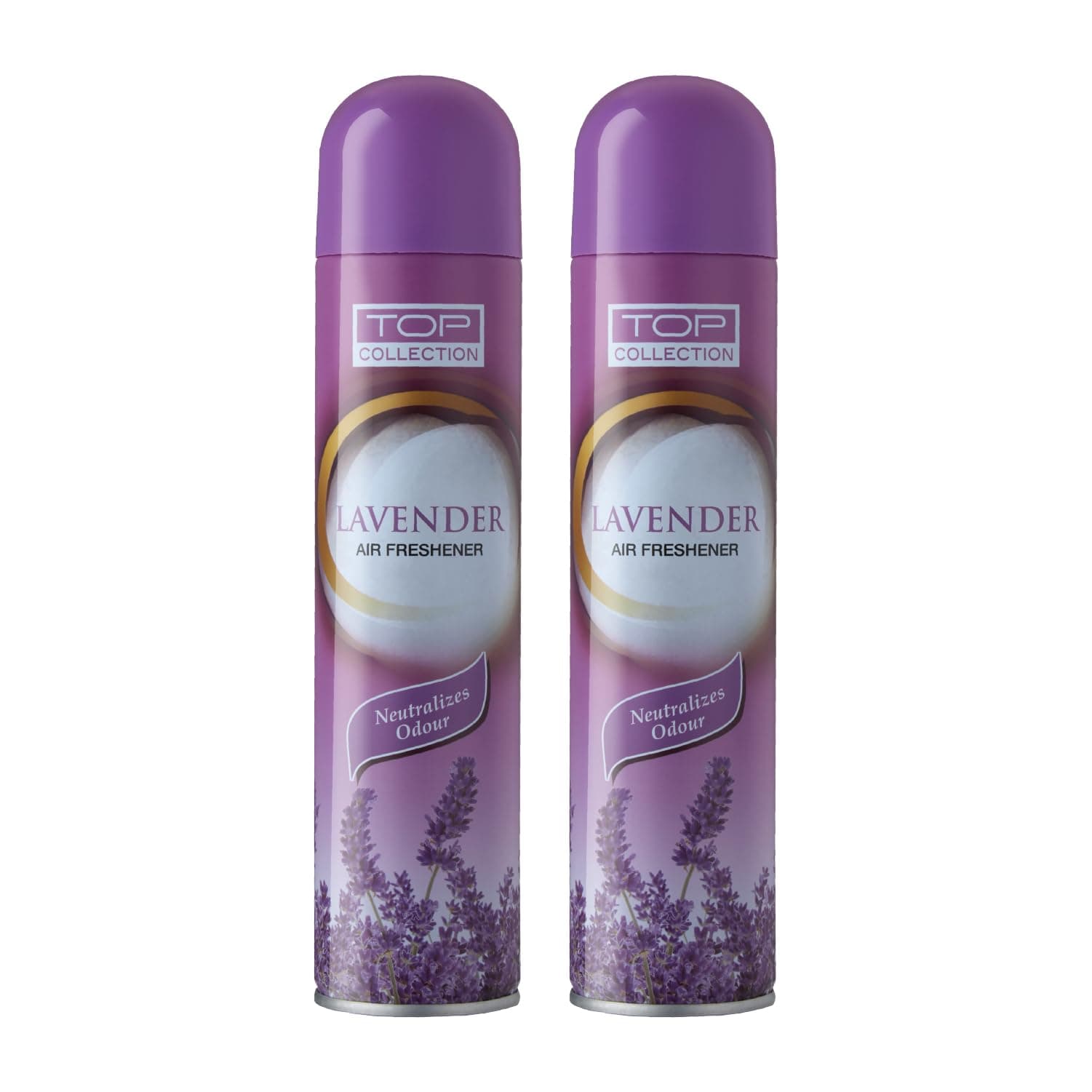 Air Freshener - Lavender 300ml (Pack of 2) | Made in U.A.E | Soothing Eucalyptus, Musk & Tonka Fragrance | Arabic Scent | Room Spray for Home & Office