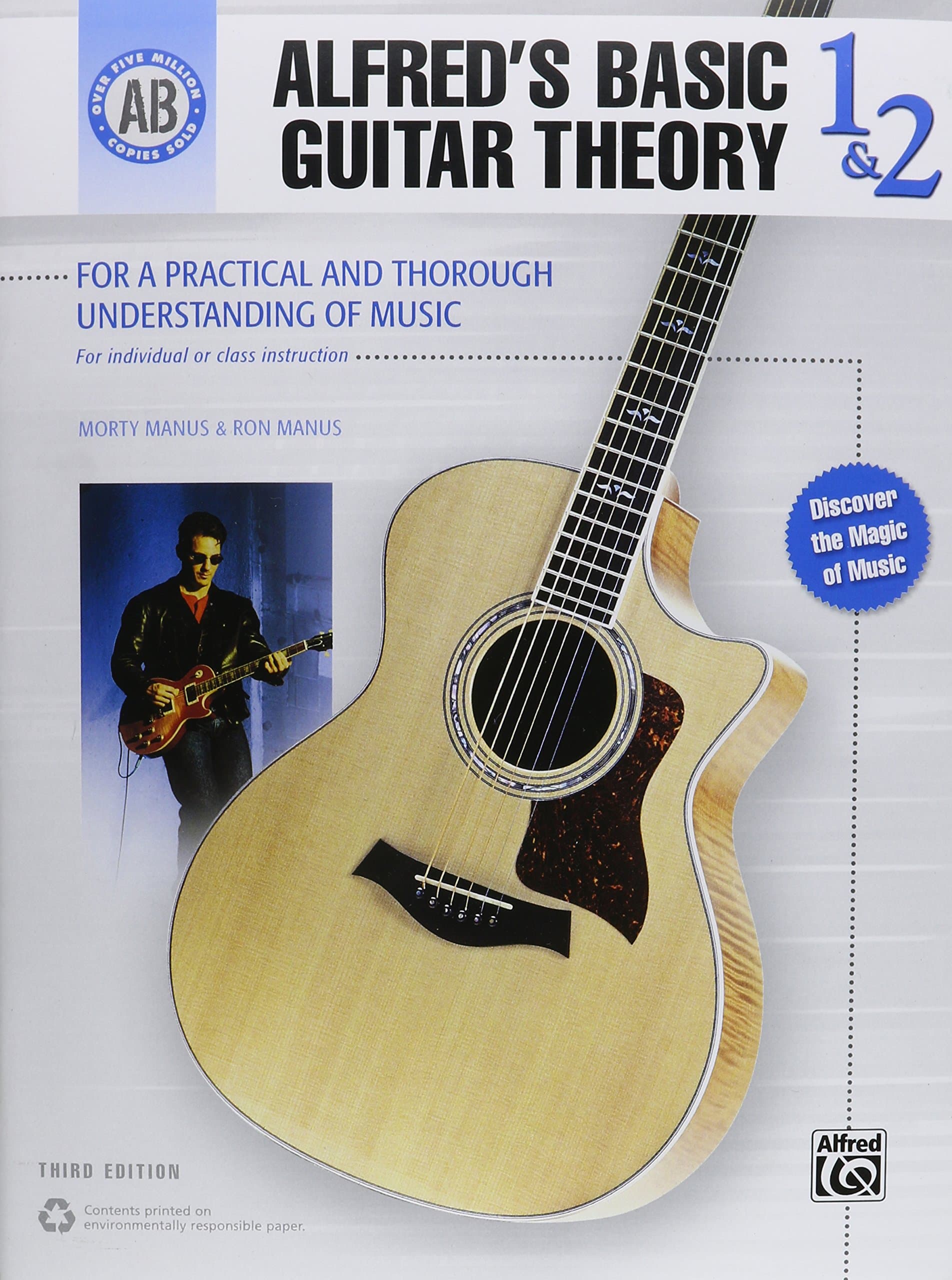 Alfred's Basic Guitar Theory, Books 1 & 2 (Alfred's Basic Guitar Library)