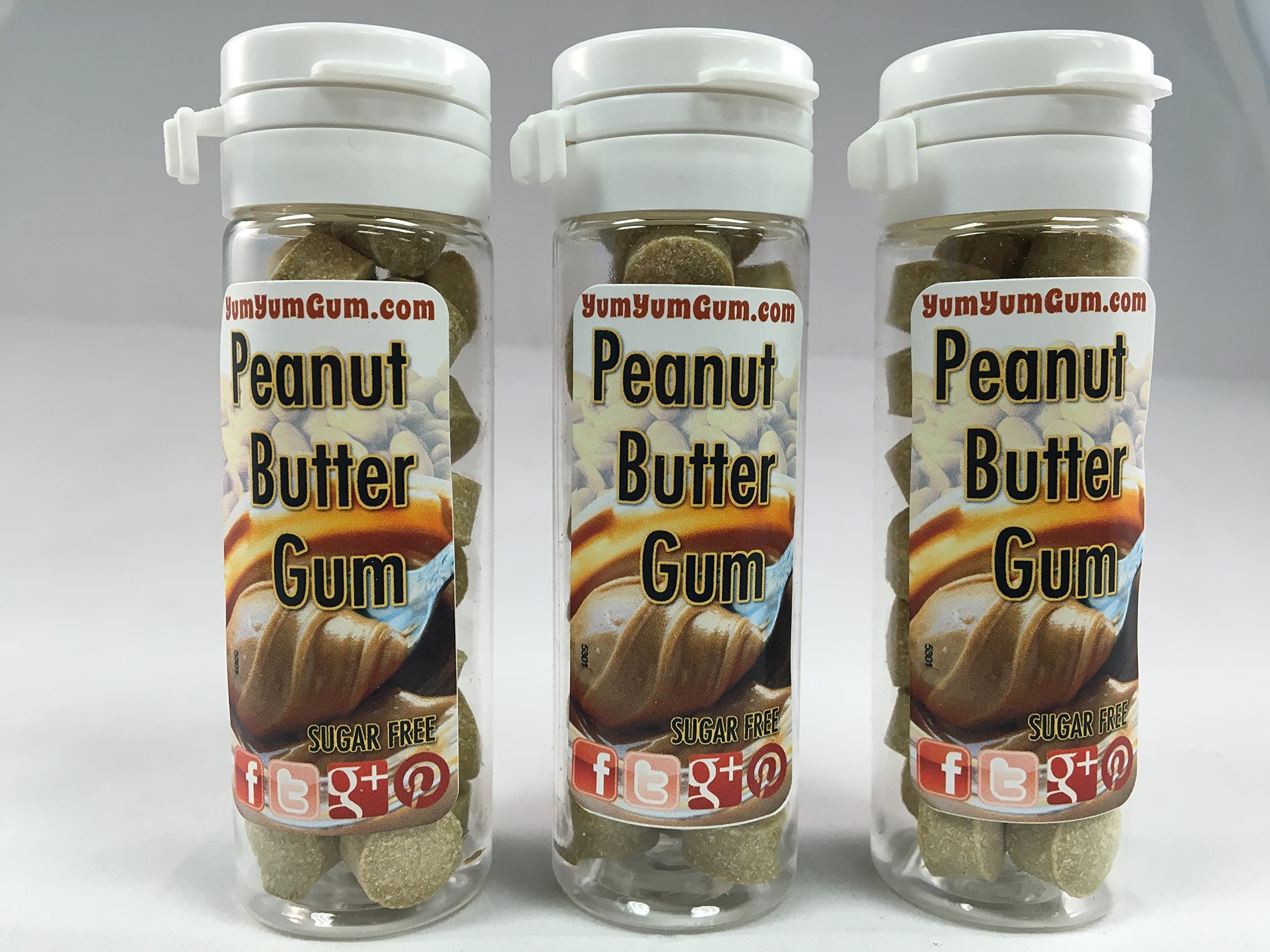 Yum Yum Gum (Peanut Butter) Three Pack