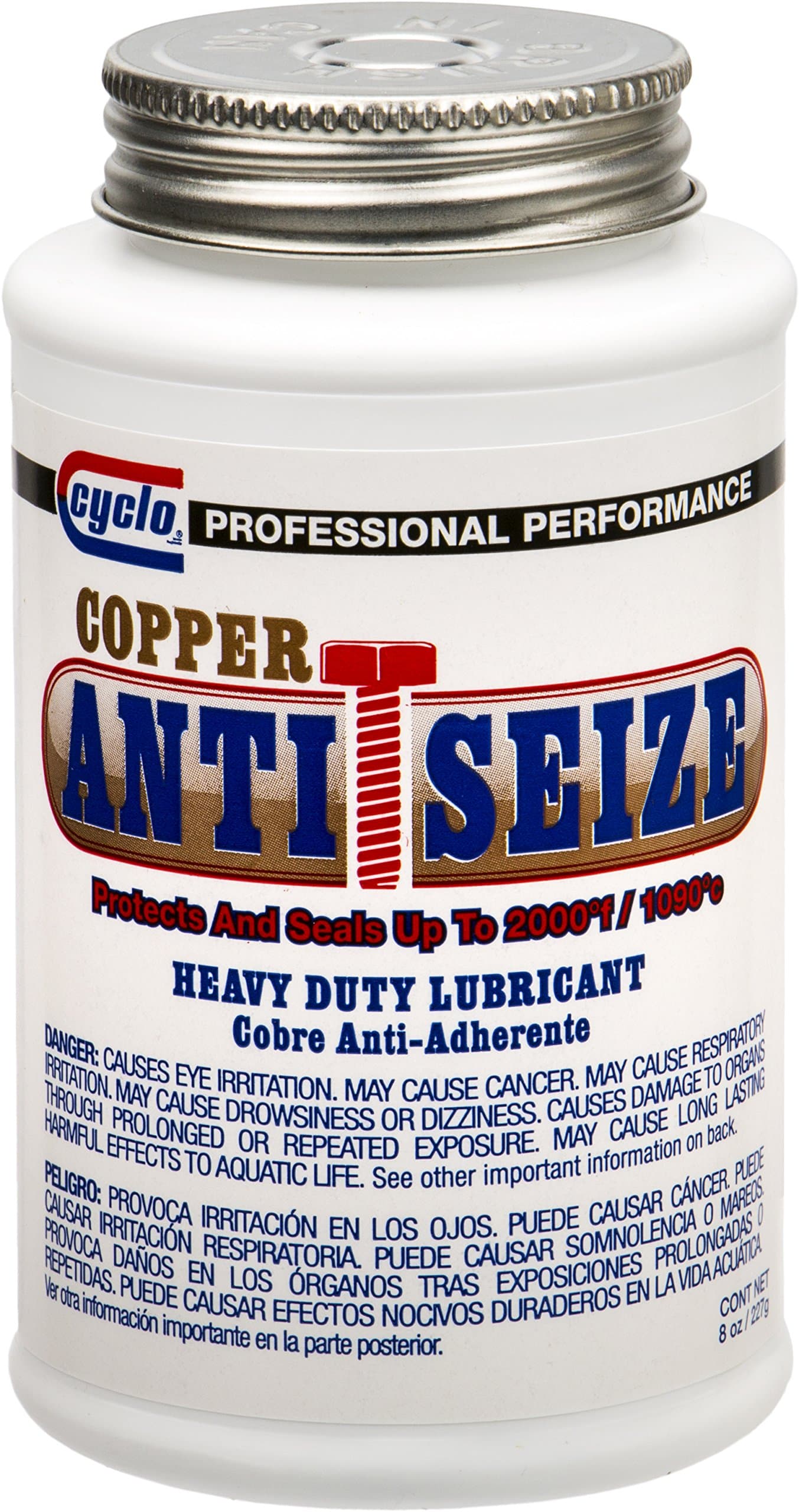 Niteo Products Cyclo Copper Heavy-Duty Anti-Seize Lubricating Compound - Case of 12