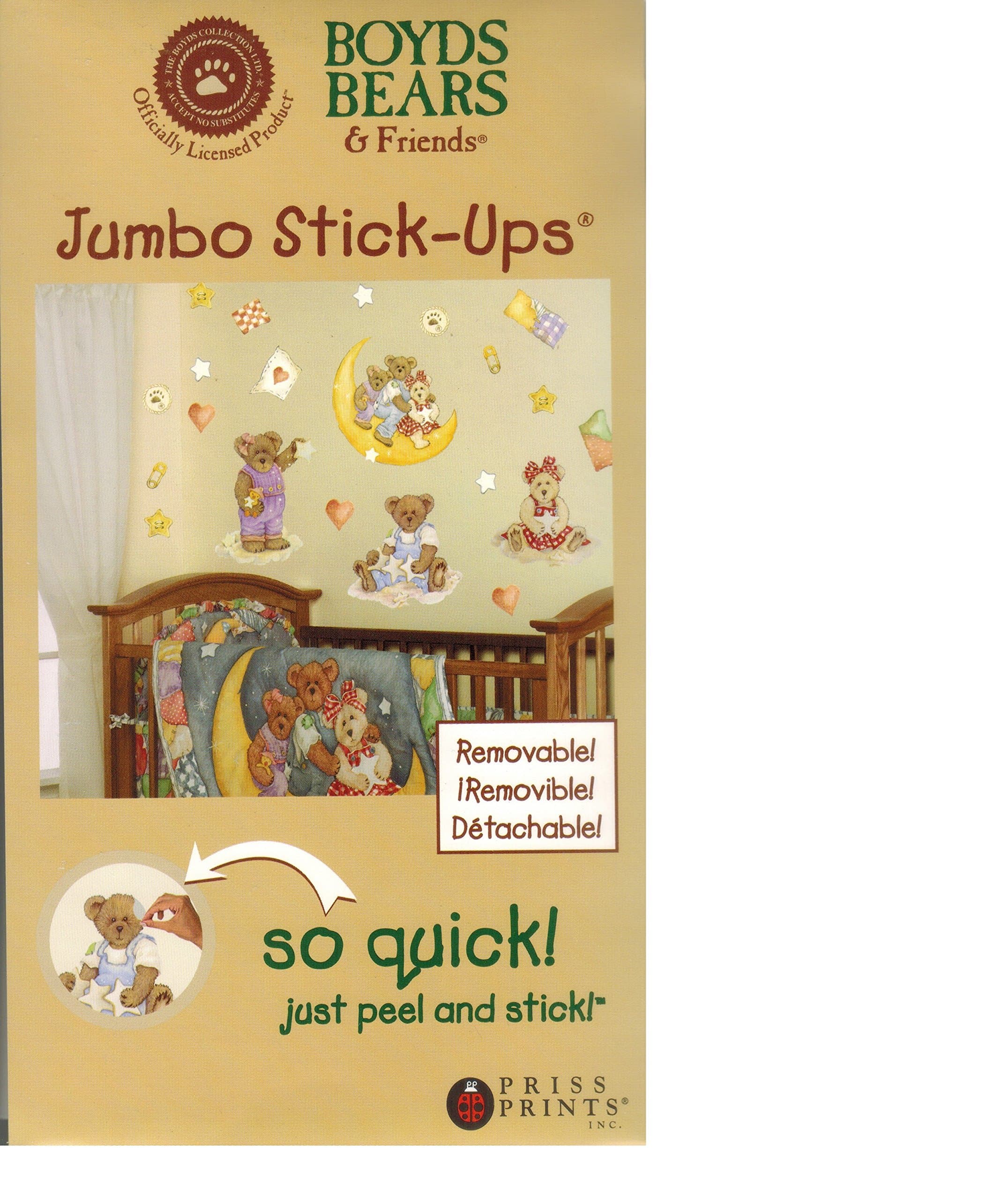 26 California Wholesale Boyd Bears Jumbo Stick Ups, Multicolor