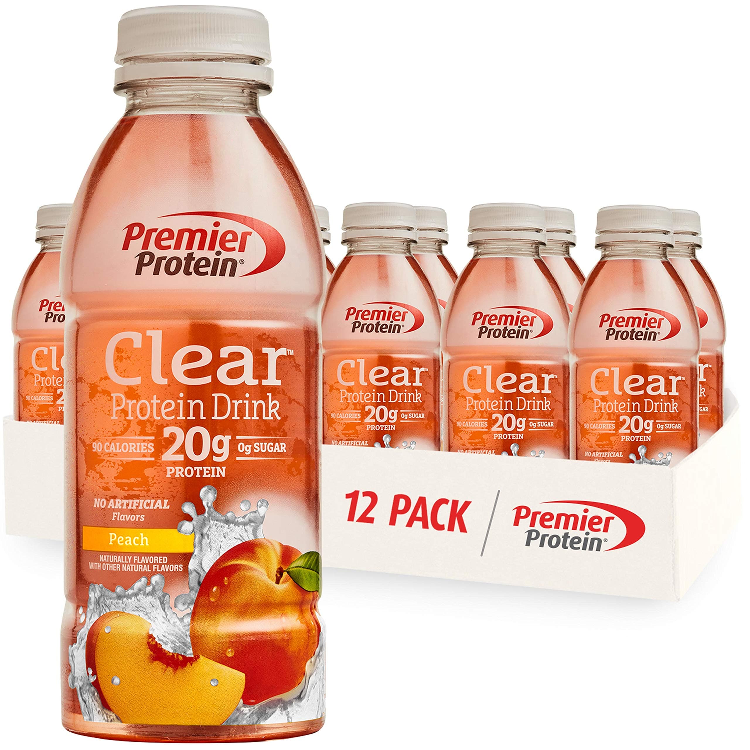 Premier Protein Premier Clear Protein Drink Peach (12/16.9 Fl Oz Net Wt 202.8)