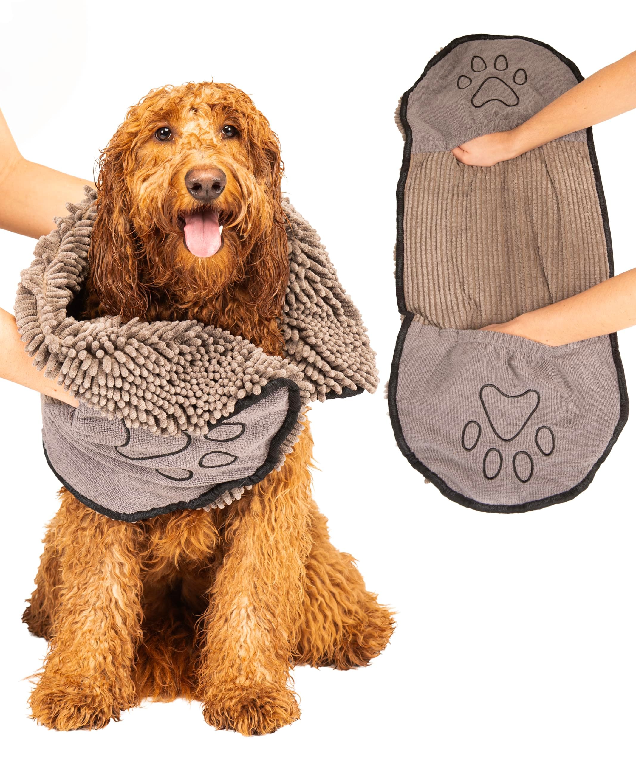 DGS - Dirty Dog Shammy Towel, Grey