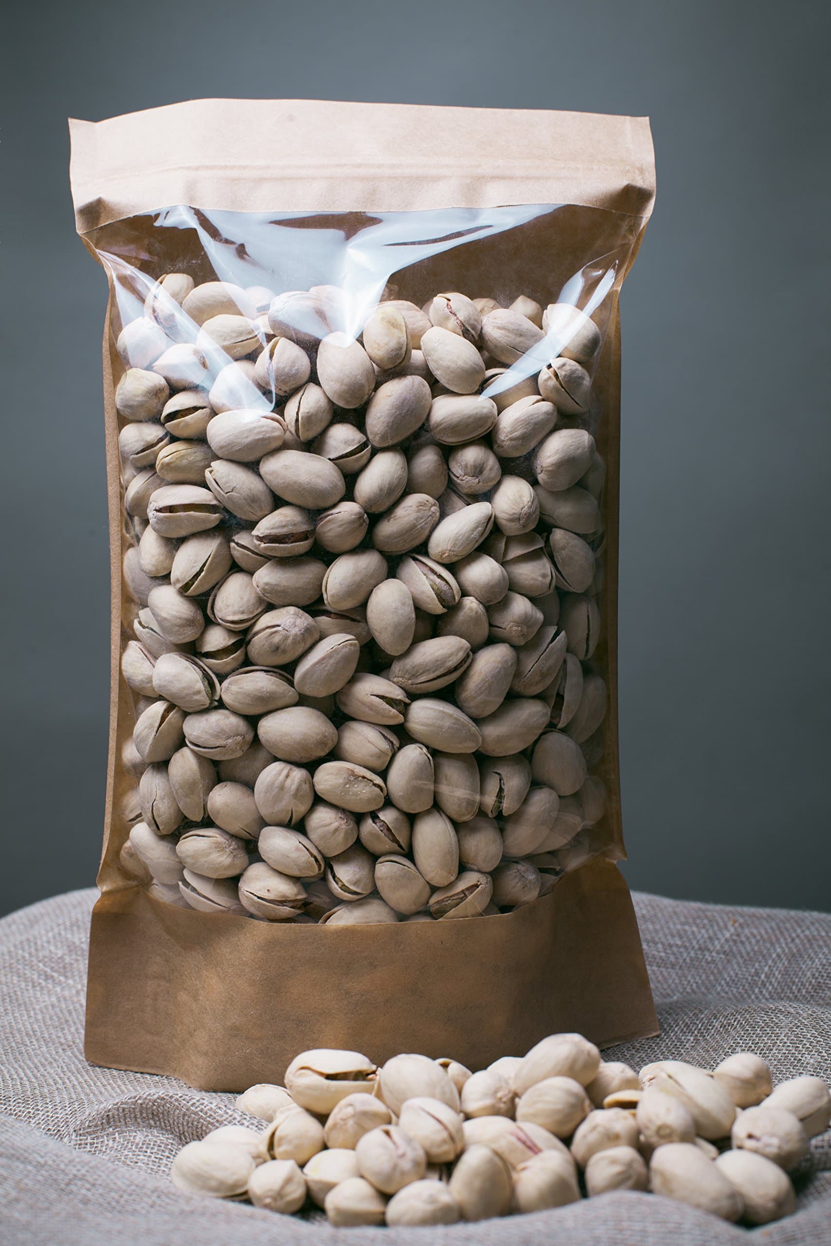 Premium Pistachio Nuts Roasted and Slightly Salted, GMO Free (700gr)