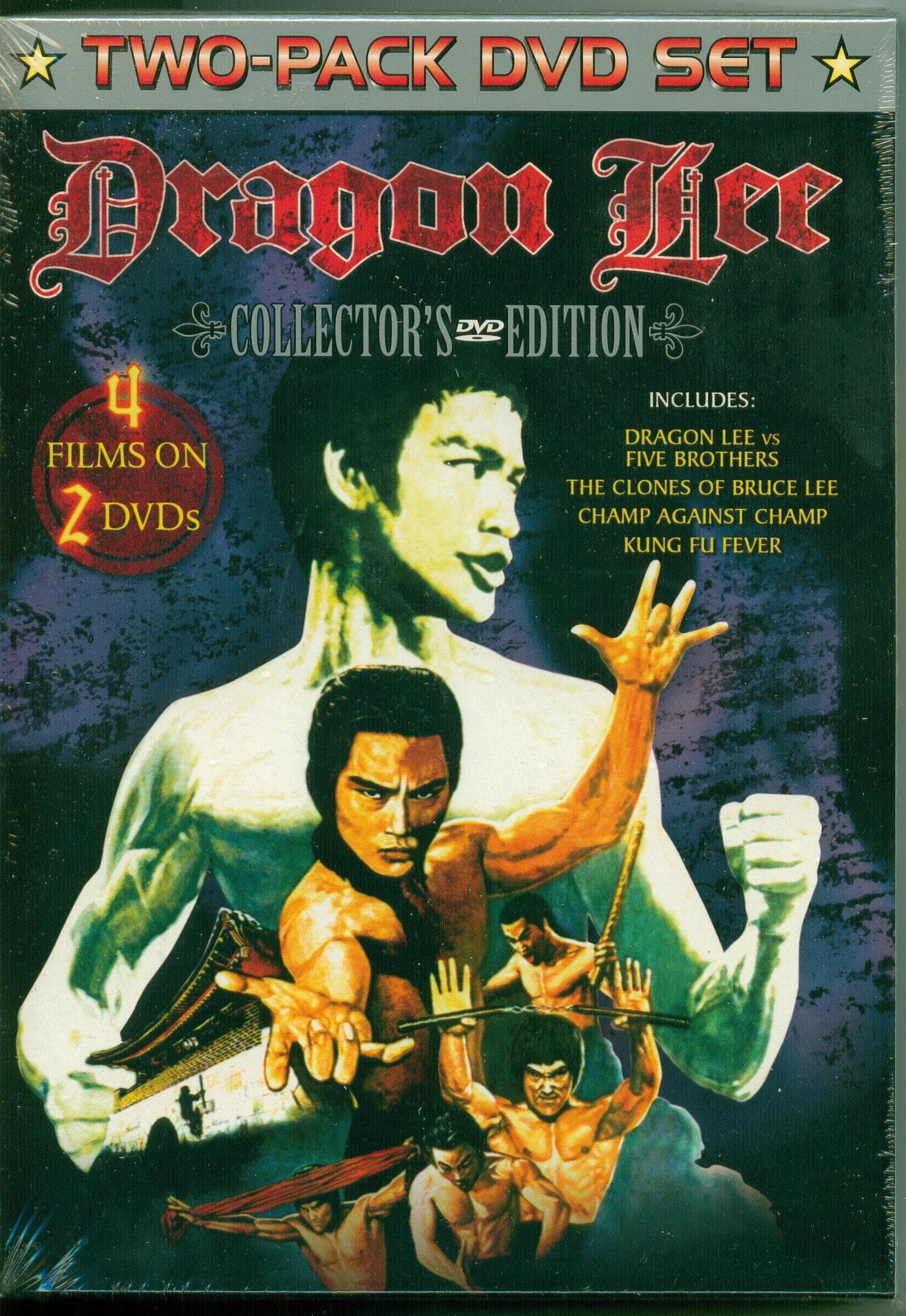 Dragon Lee: Collector's Edition (Dragon Lee VS Five Brothers / The Clones Of Bruce Lee / Champ Against Champ / King Fu Fever)