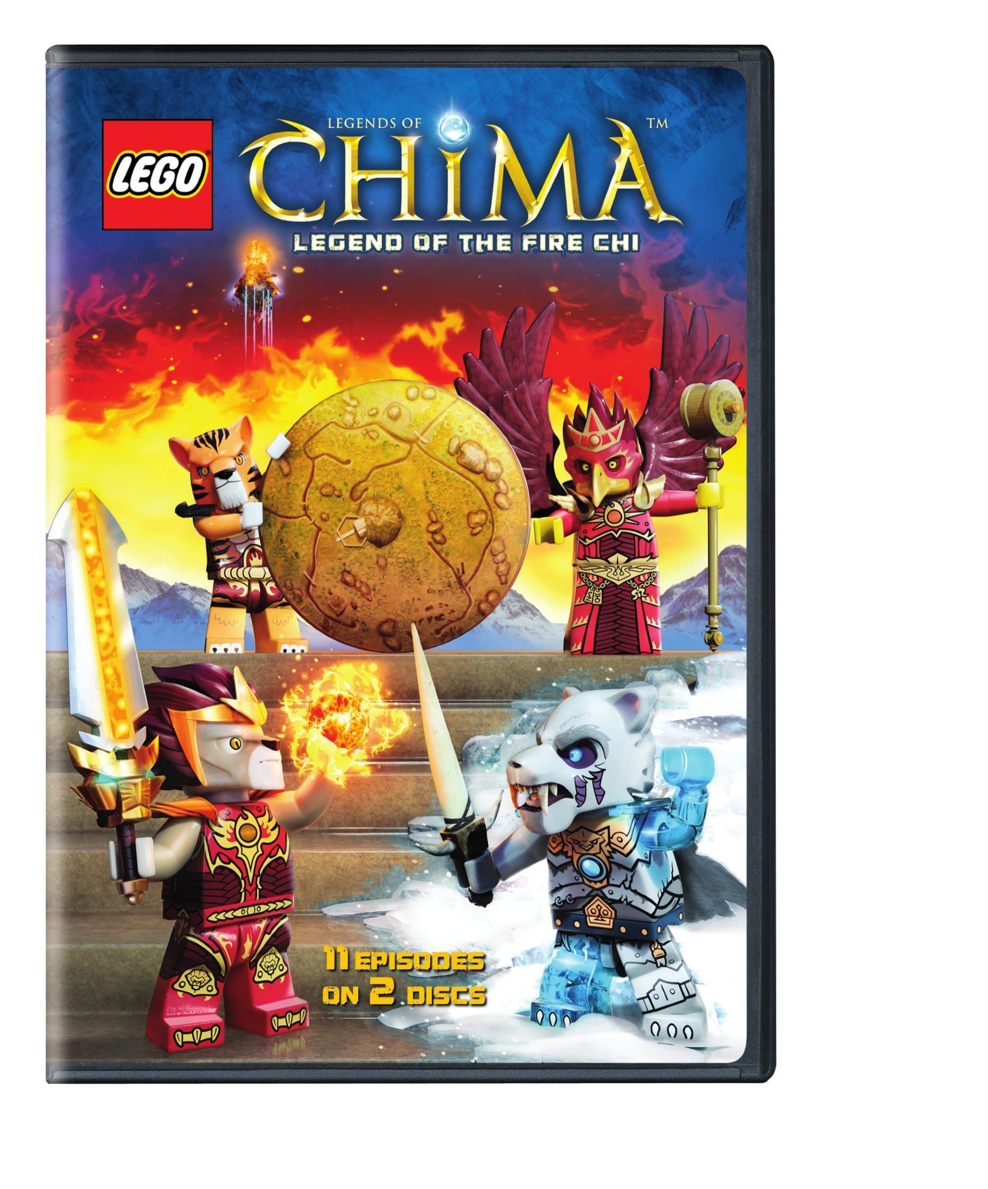 Lego: Legends of Chima: Legend of the Fire CHI Season Two Part Two (DVD)