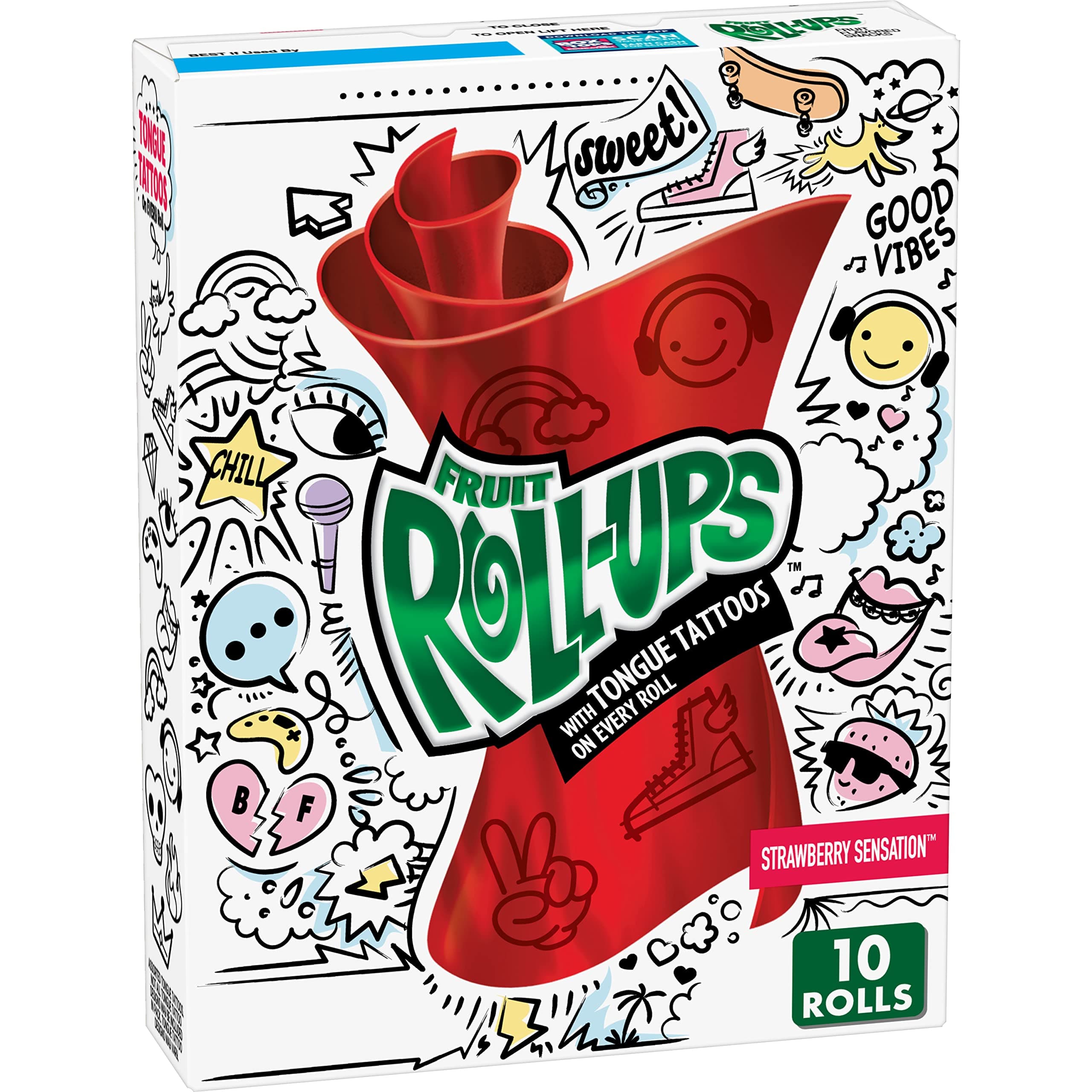Betty Crocker Fruit Rollups Strawberry Sensation 5 Oz