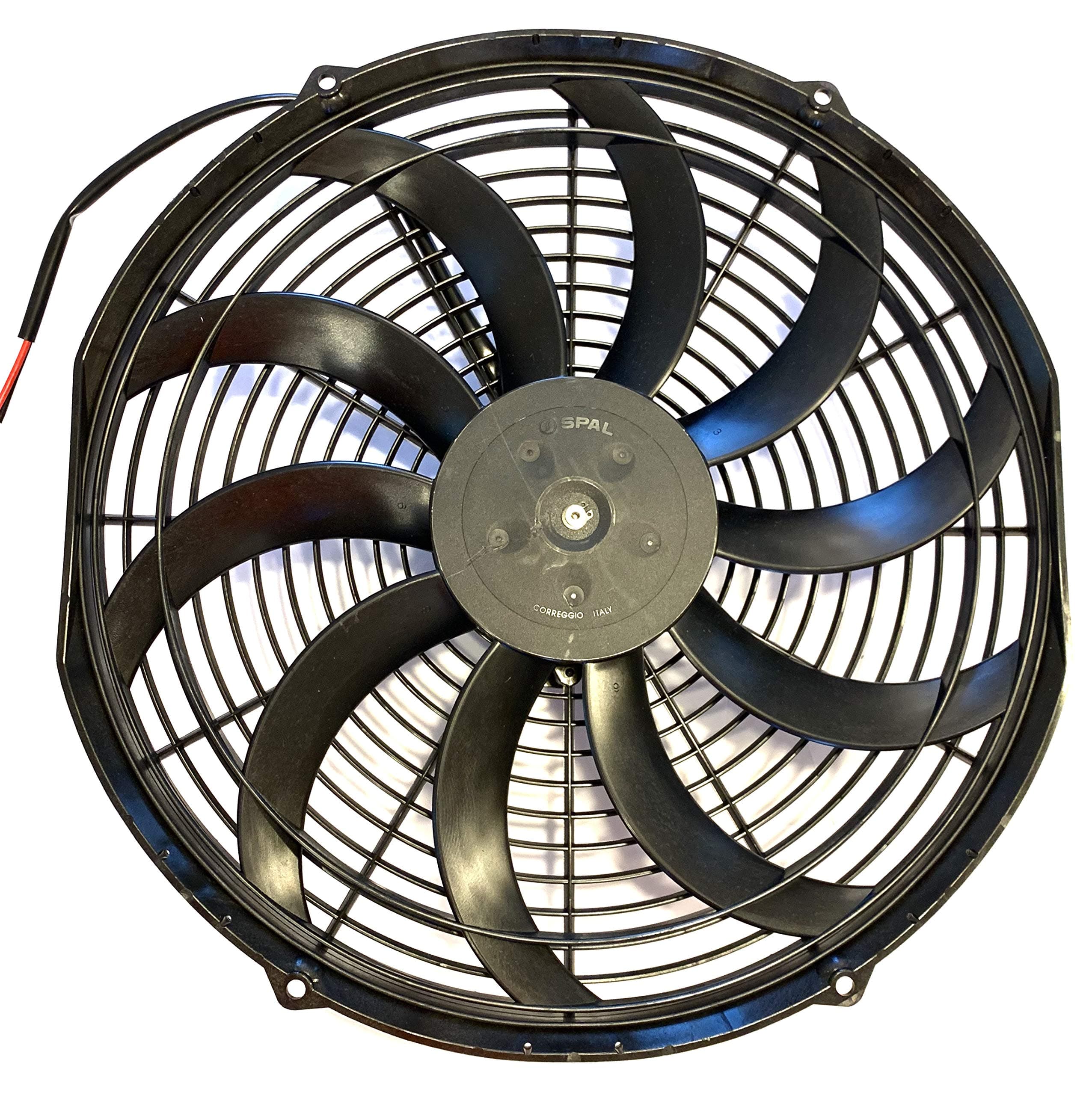 30102042 14" Puller Fan 12 Volt High Performance Curved Blade 1864 cfm VA08-AP71/LL-53A