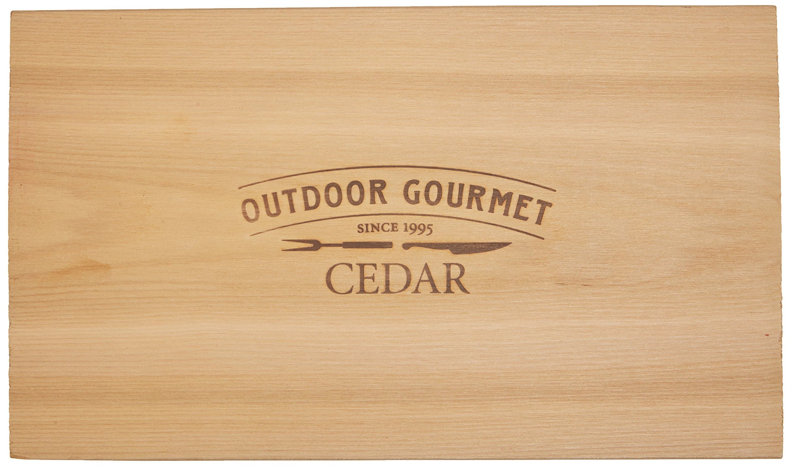 Outdoor Gourmet Cedar Grilling Planks, 7 by 12-Inch