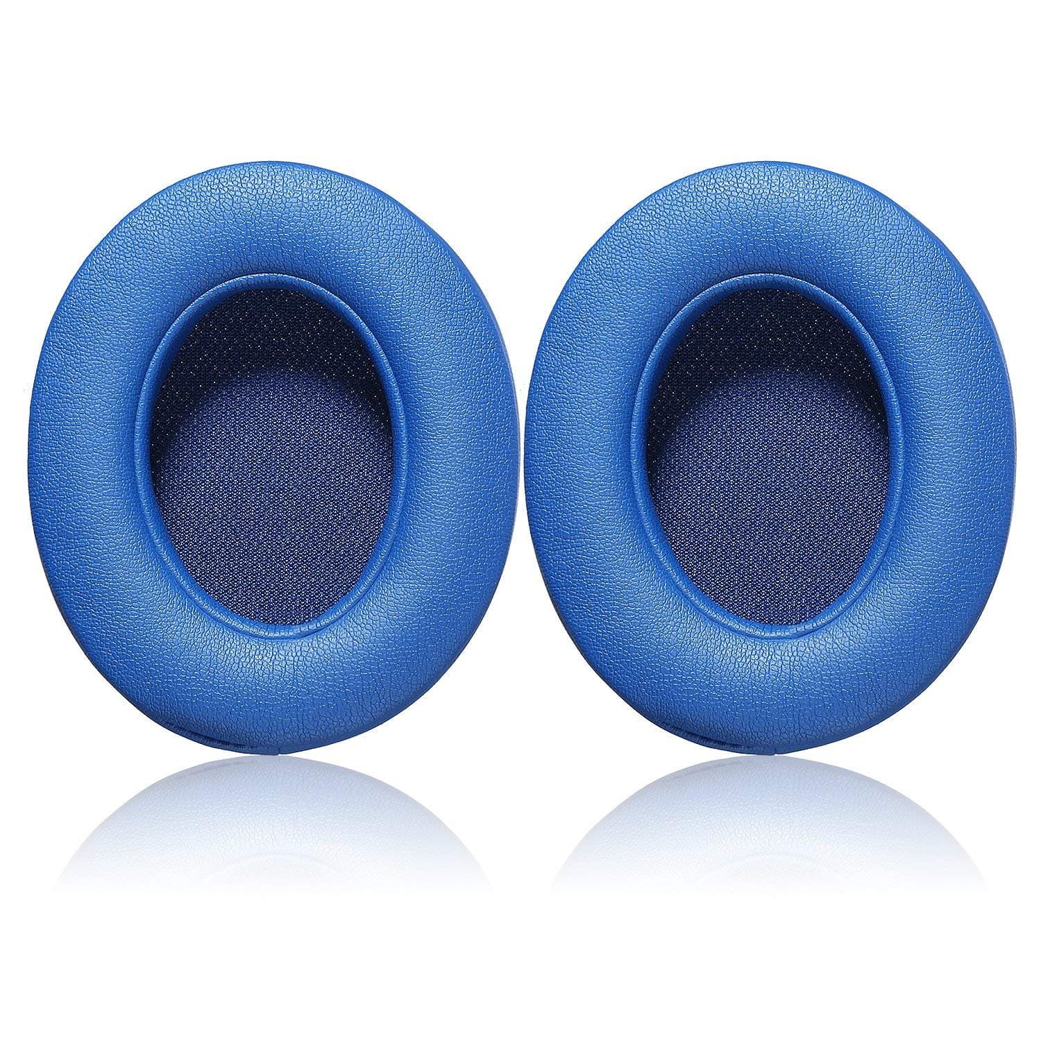 Studio3.0 Replacement Earpads Ear Pad Cushion Cover Compatible with Beats by Dr.Dre Studio 2.0 Wired/Wireless & Studio 3.0 Over-Ear Headphones (Blue)