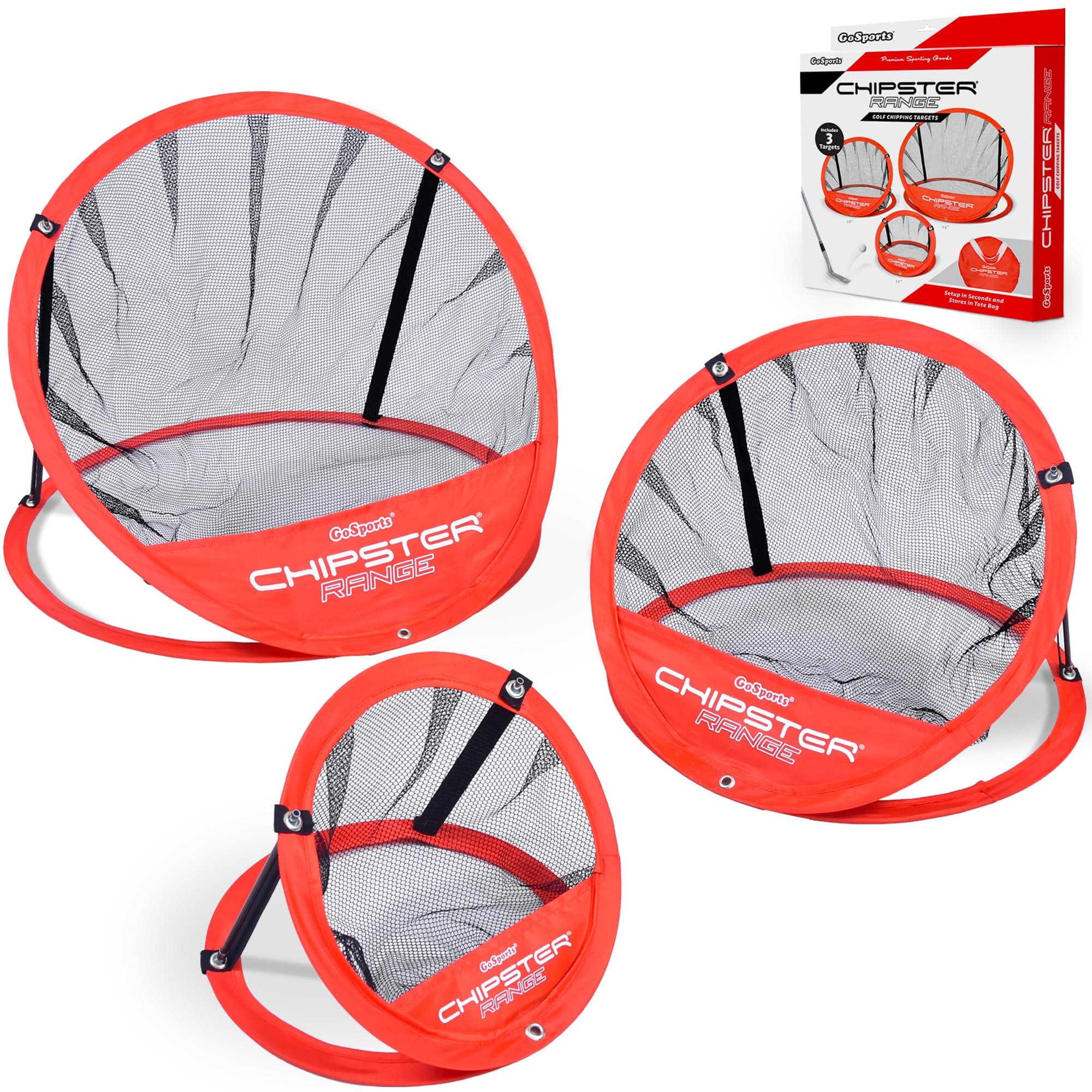 GoSports Chipster Golf Chipping Pop Up Practice Net, Practice & Improve Your Short Game