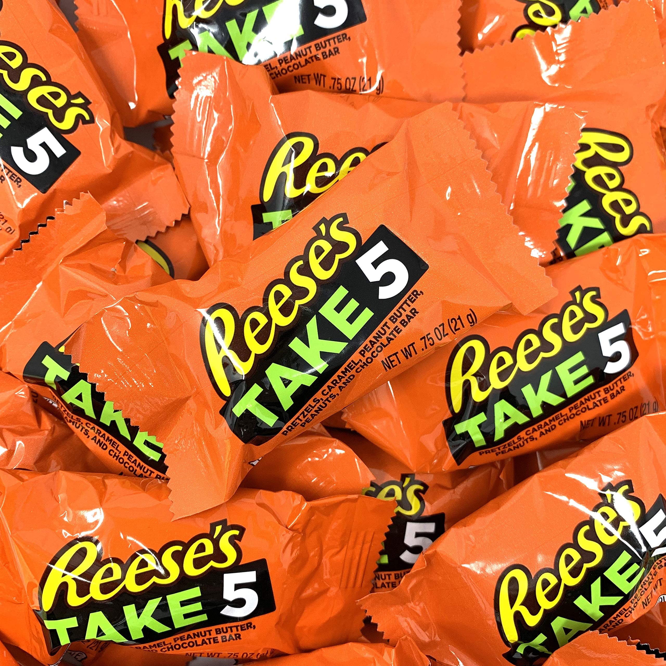 Take5 Snack Size Candy Bars 0.55 Ounces (Pack of 2 Pounds)