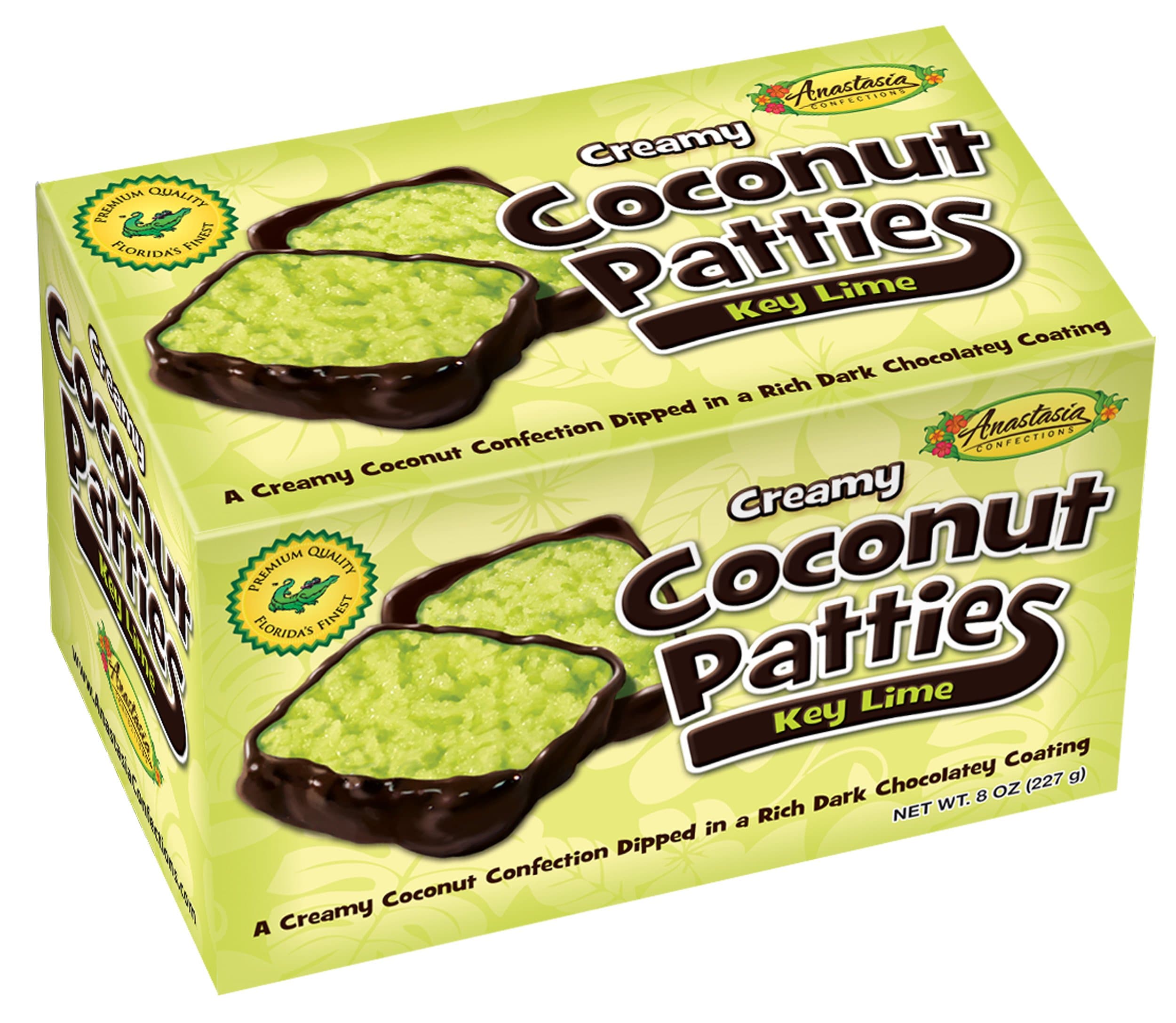 Anastasia 8oz. Key Lime Coconut Patties