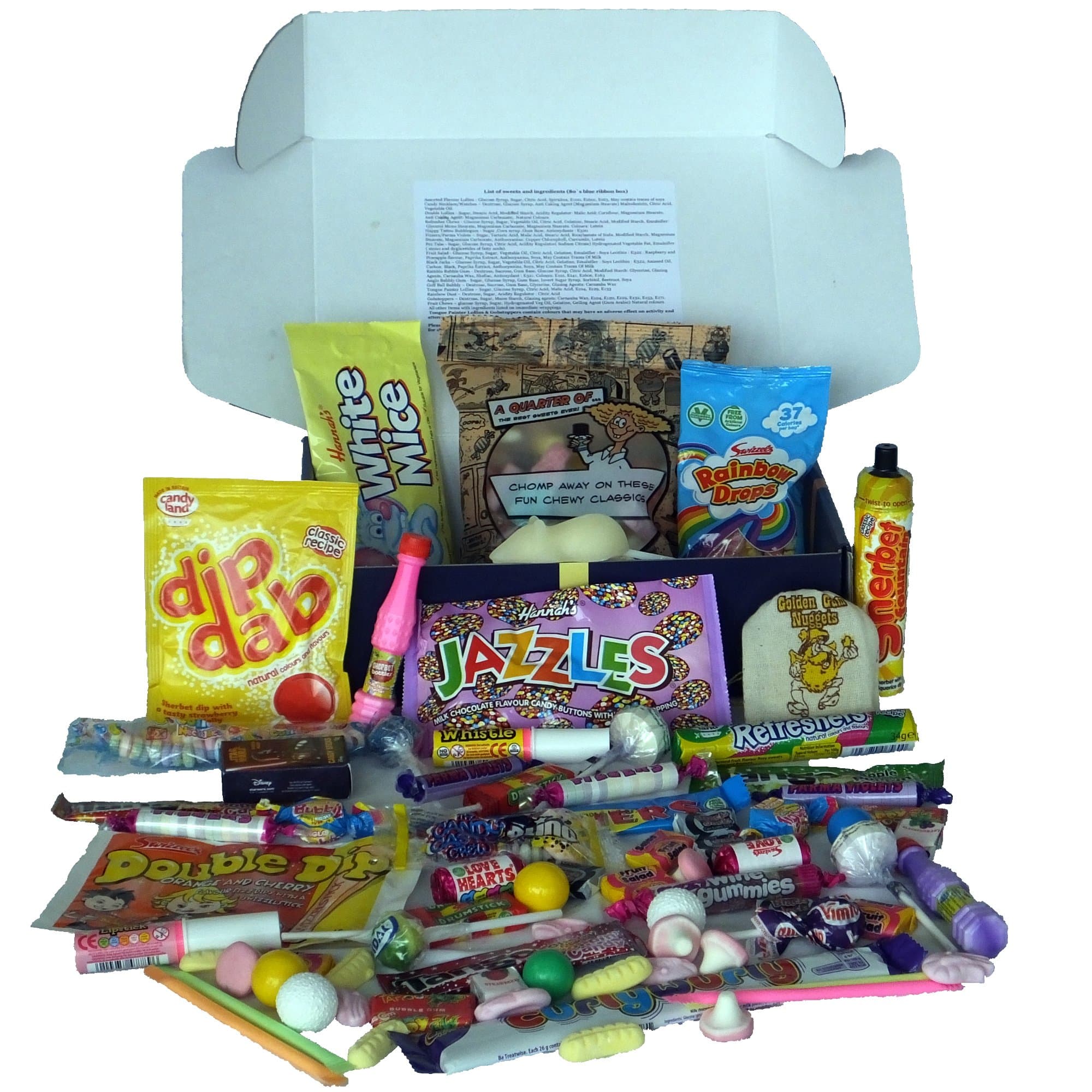 A Quarter Of Scrumptious Seventies' Gift Box of Iconic 70s Sweets