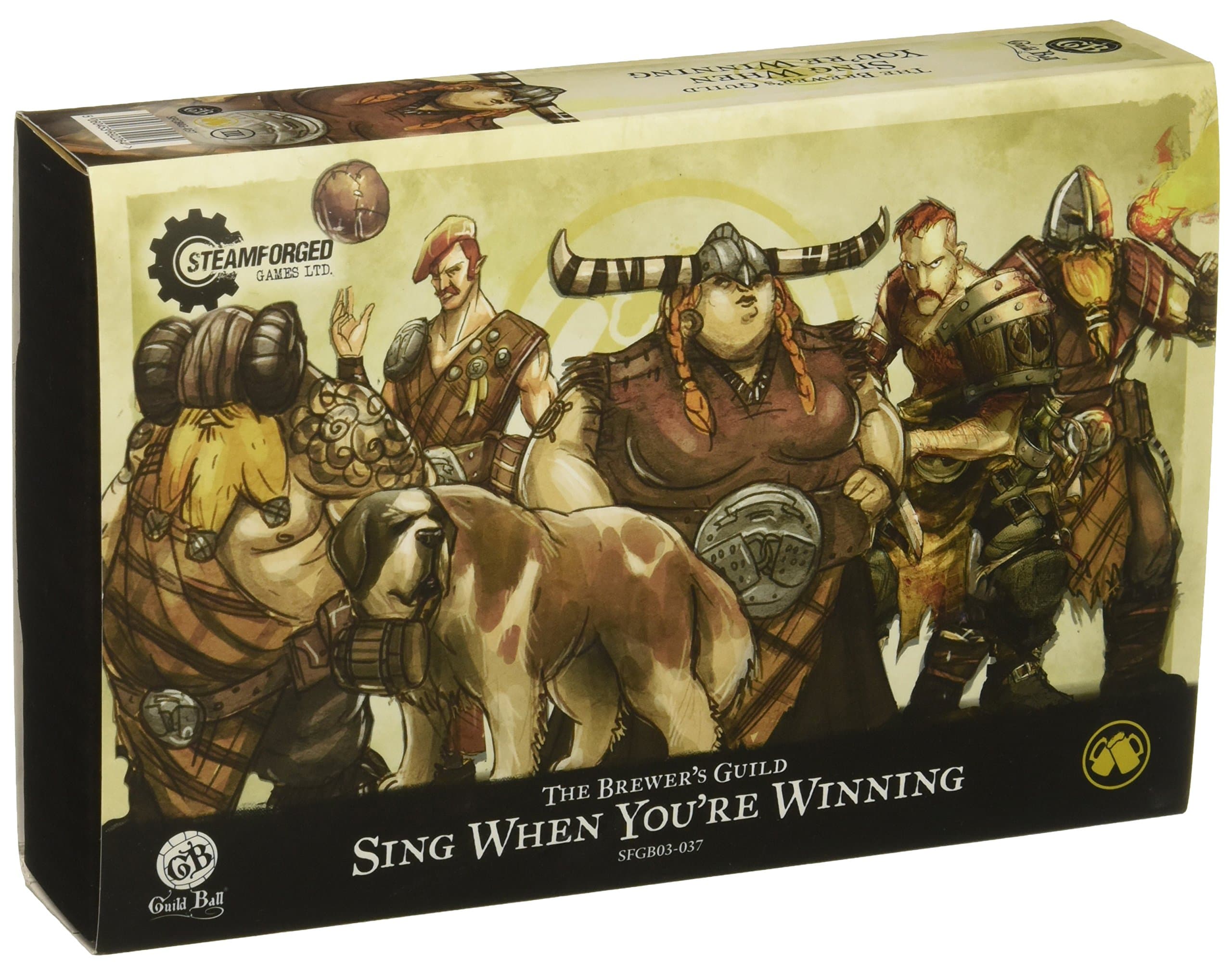Steamfoged Games Guild Ball: The Brewer's Guild Sing When You're Winning