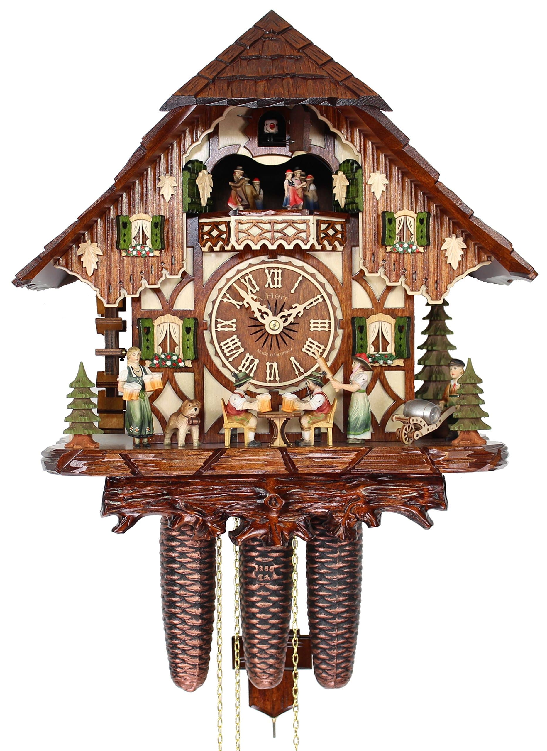 HerrZeit by Adolf Herr Cuckoo Clock - The Tipsy Brothers