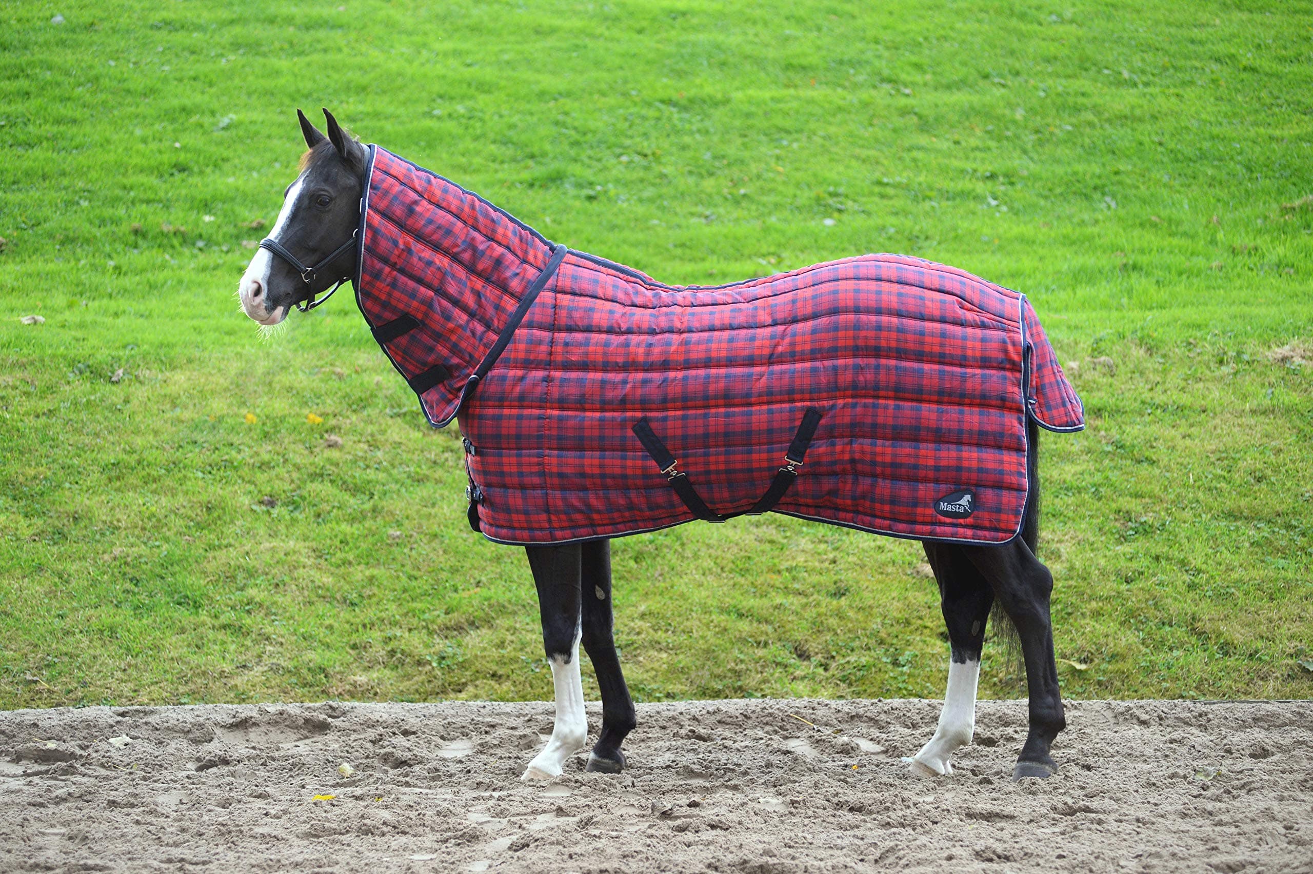 Masta Quiltmasta 350gram Heavyweight Fixed Neck Stable Horse Rug