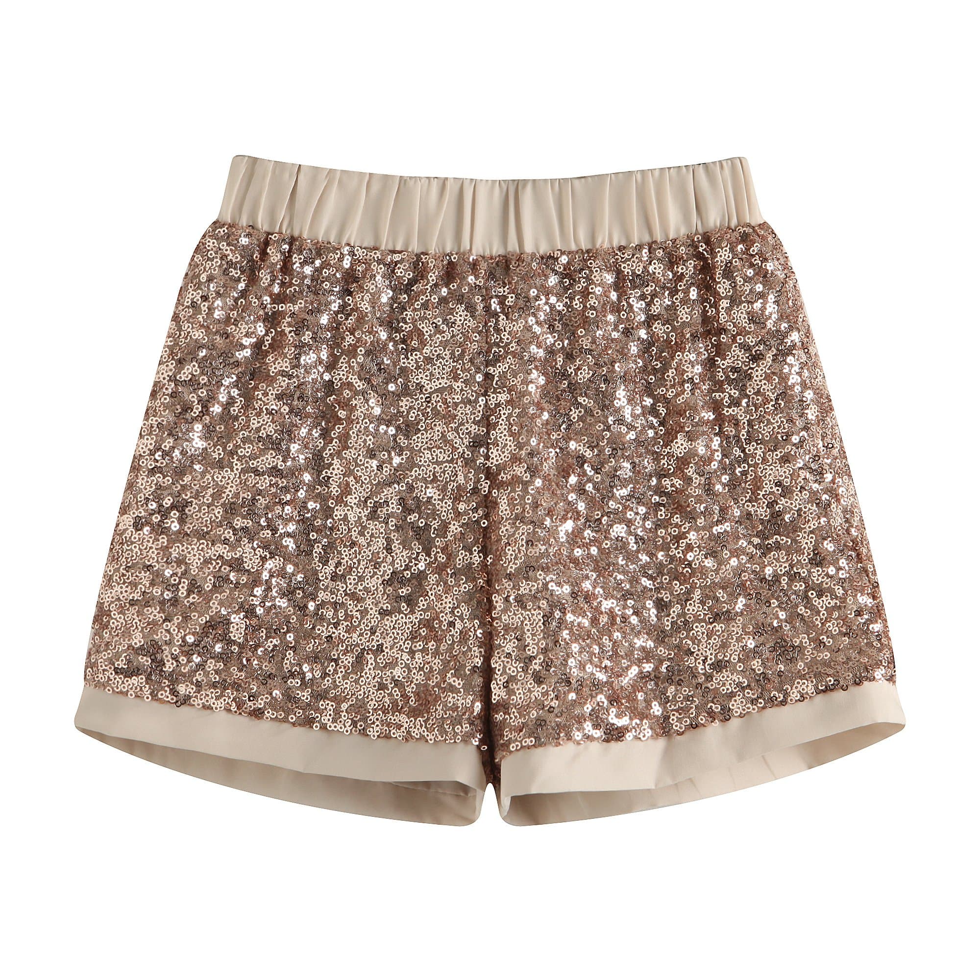 Richie House Little Big Girls' Short Pants with Sequins RH1854