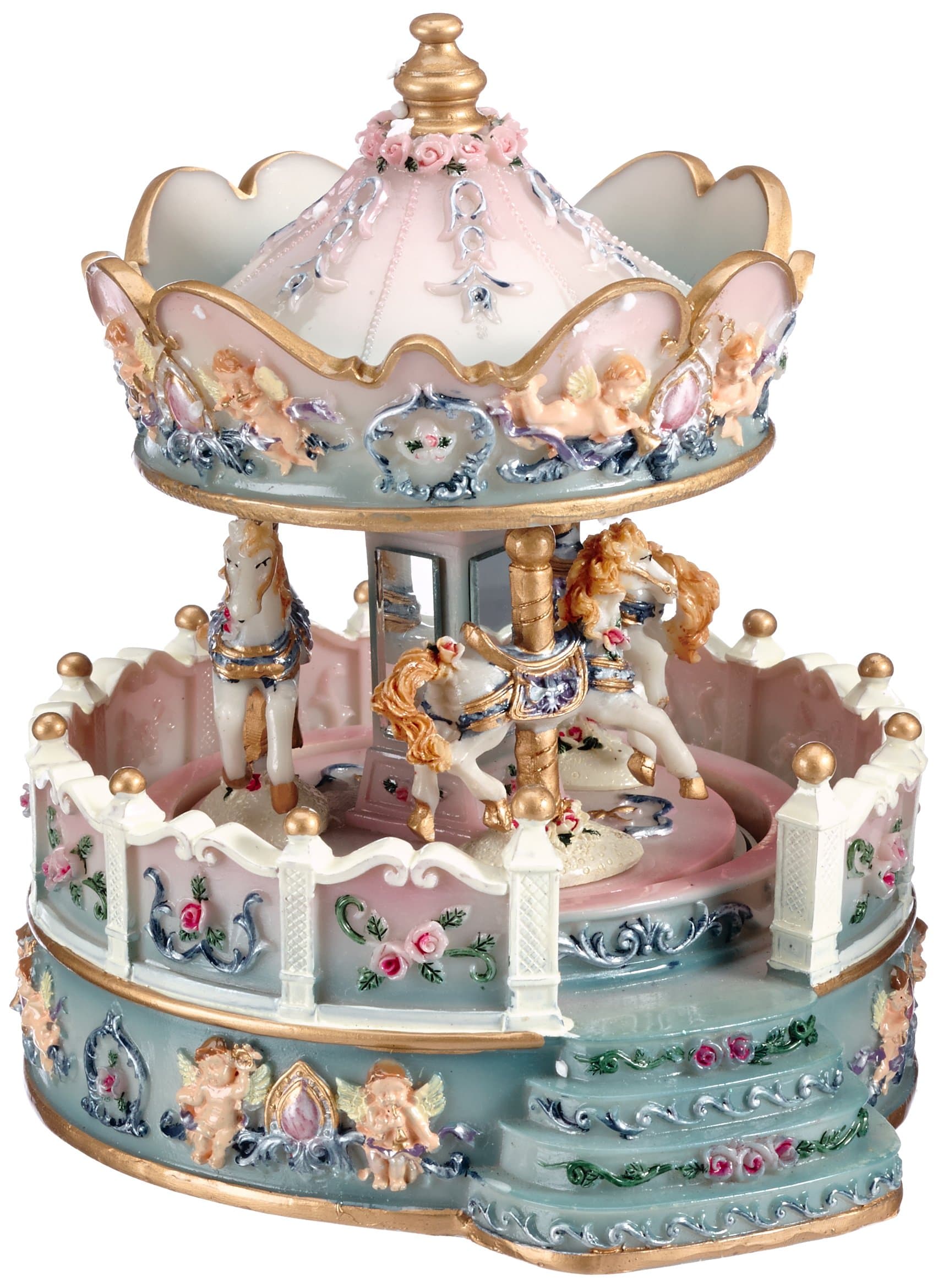 Angel Carousel Decorative Box