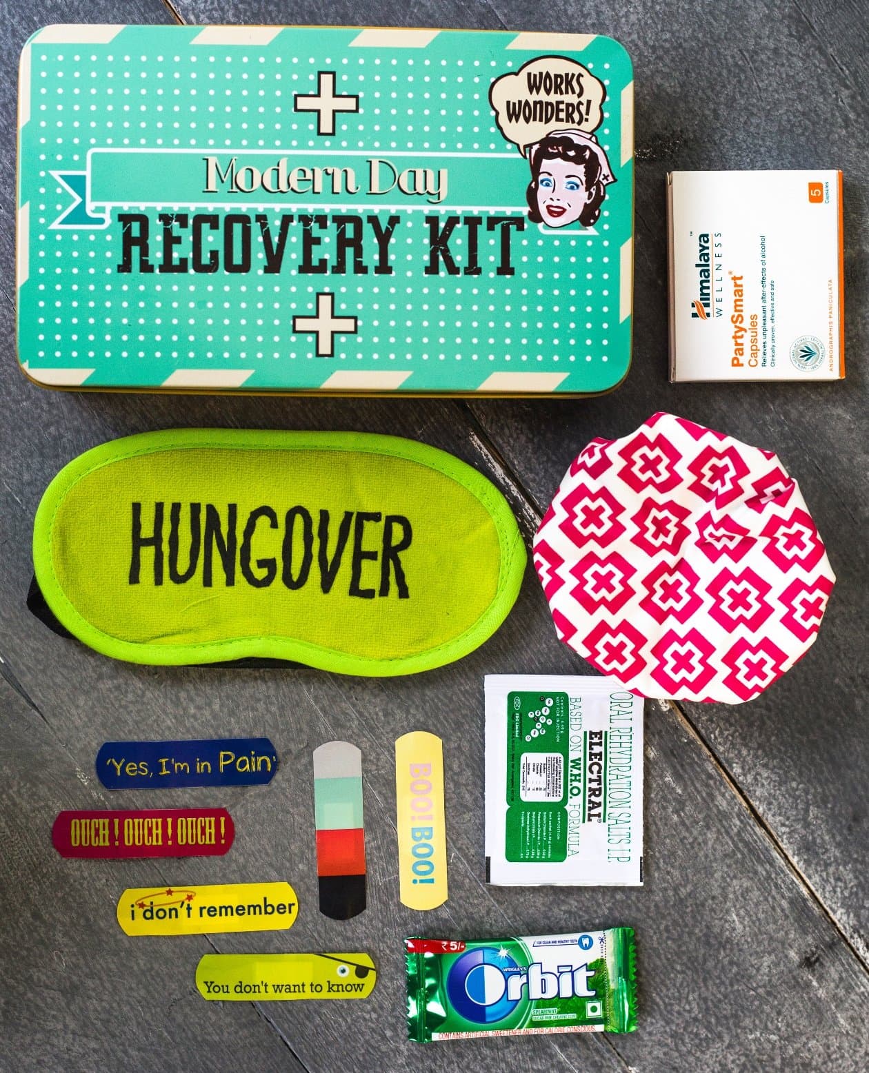 DOTTEDi A Modern Day Recovery Kit, Hangover kit, Party Crazy People Needs This, Best for Party People