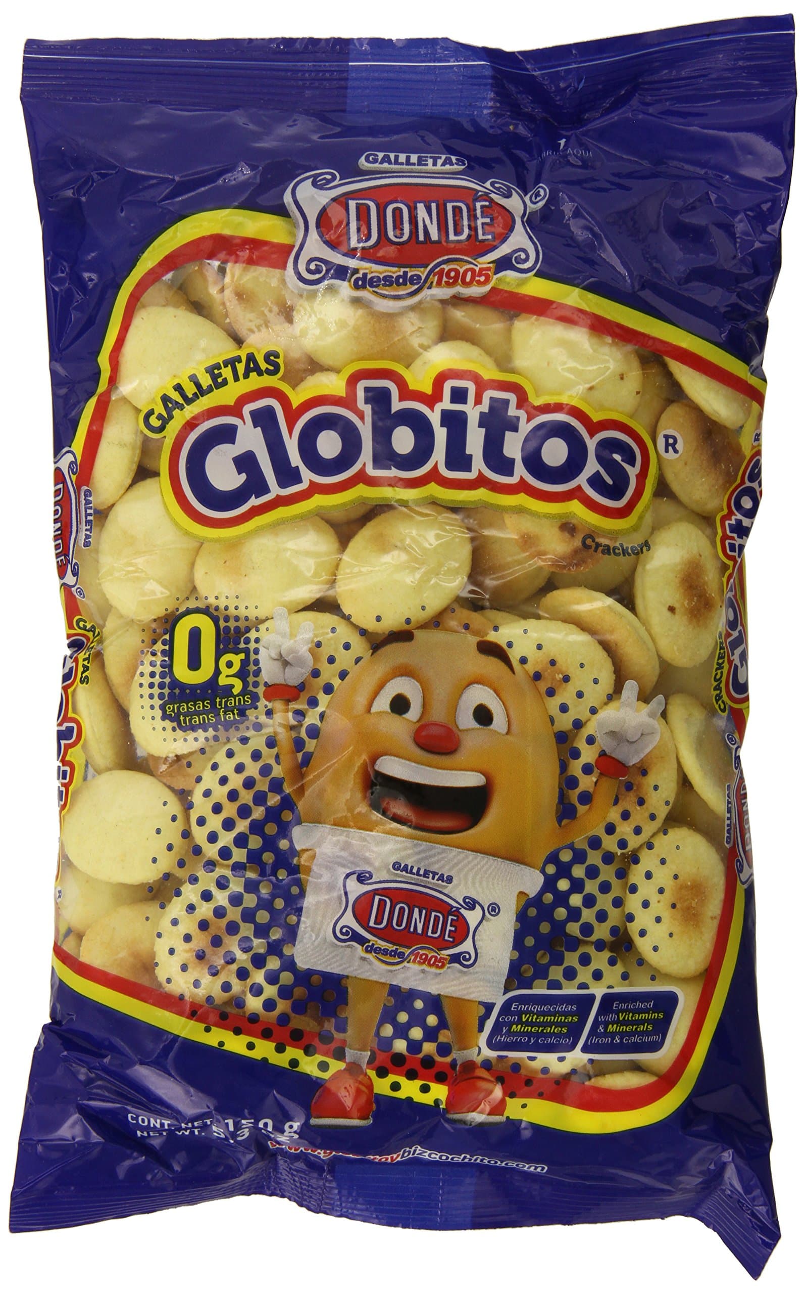 Donde Globitos Cookies, 5.29 Ounce (Pack of 12)