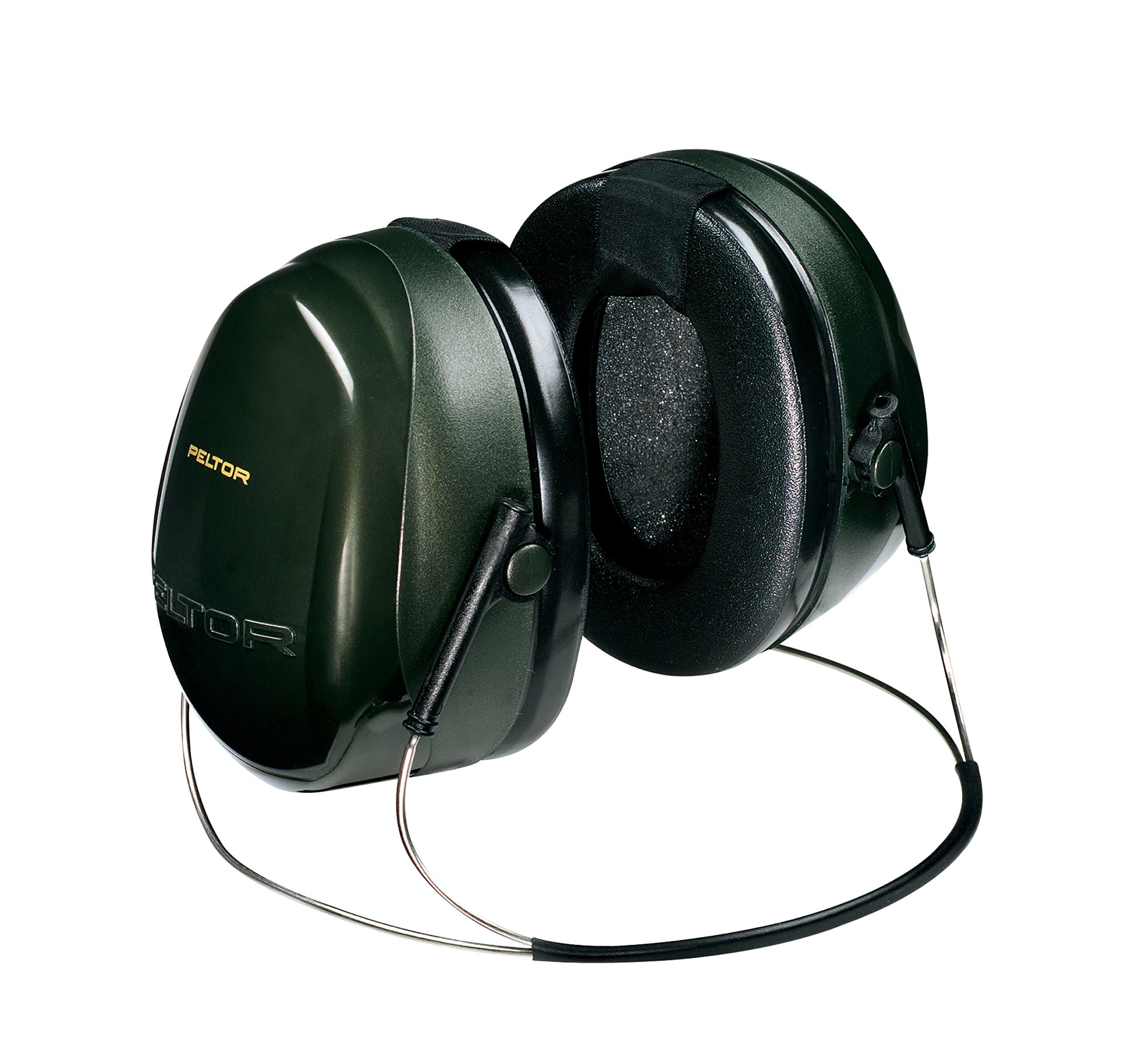 H7B Peltor Optime 101 Behind-the-Head Earmuff, Hearing Protection, Ear Protectors, NRR 26 dB Green