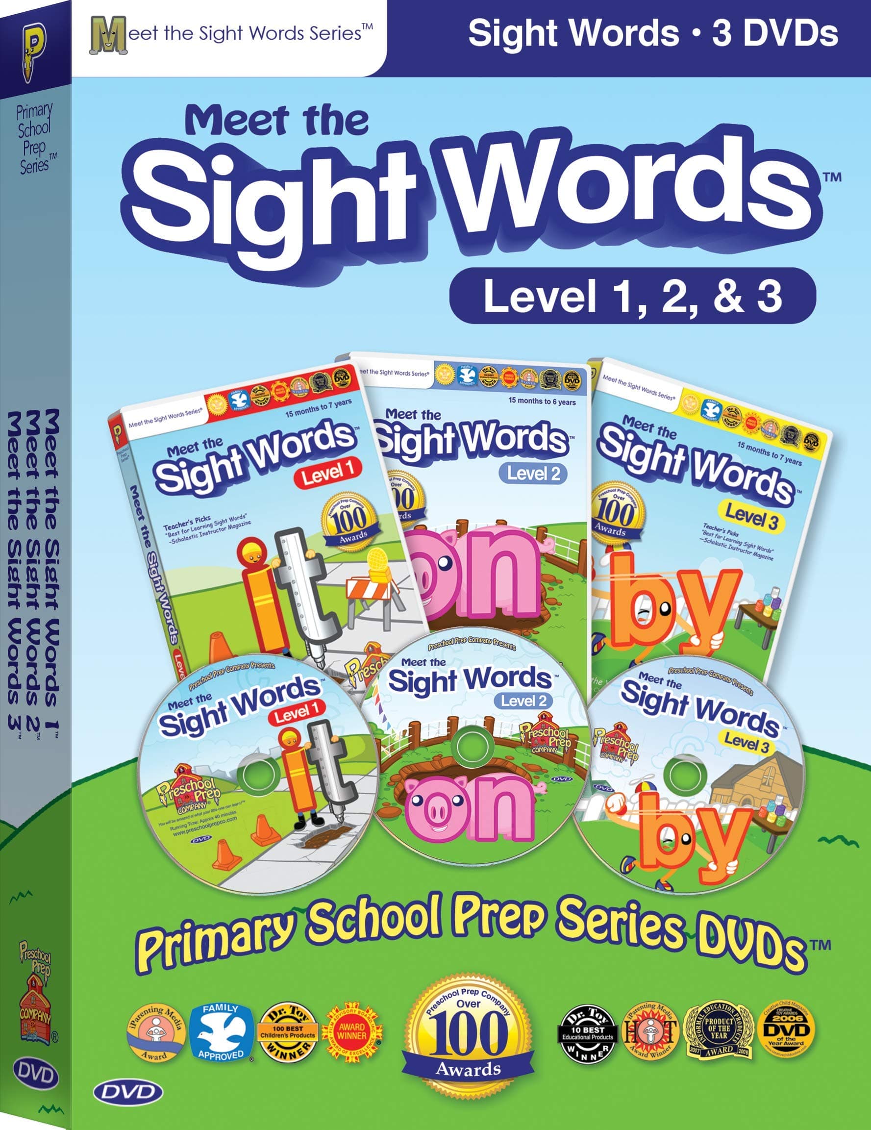 Preschool Prep Series: Sight Words Pack (Meet the Sight Words 1-3)