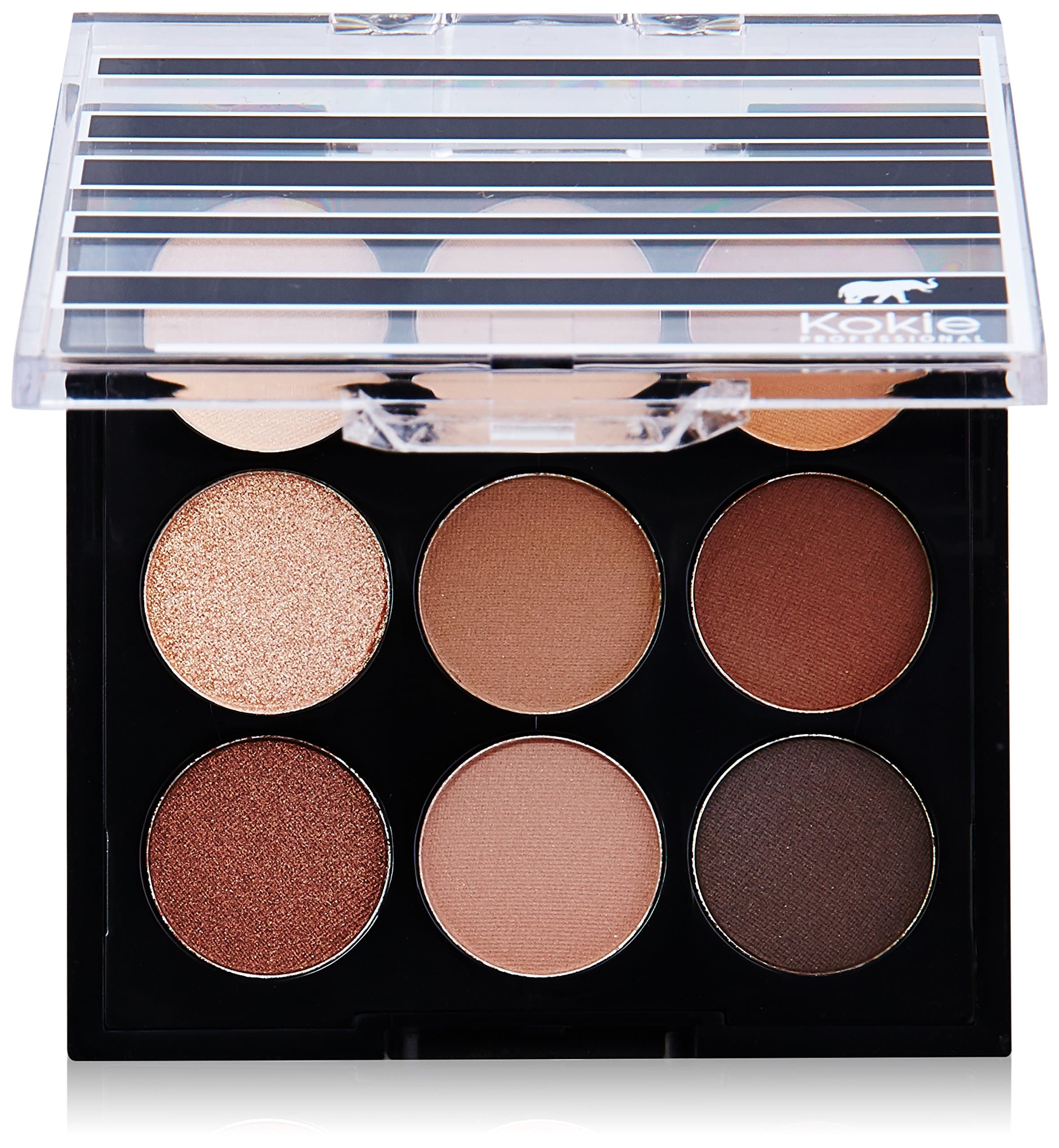 KokieCosmetics Eyeshadow Palettes, Bare It All, 0.21 Ounce